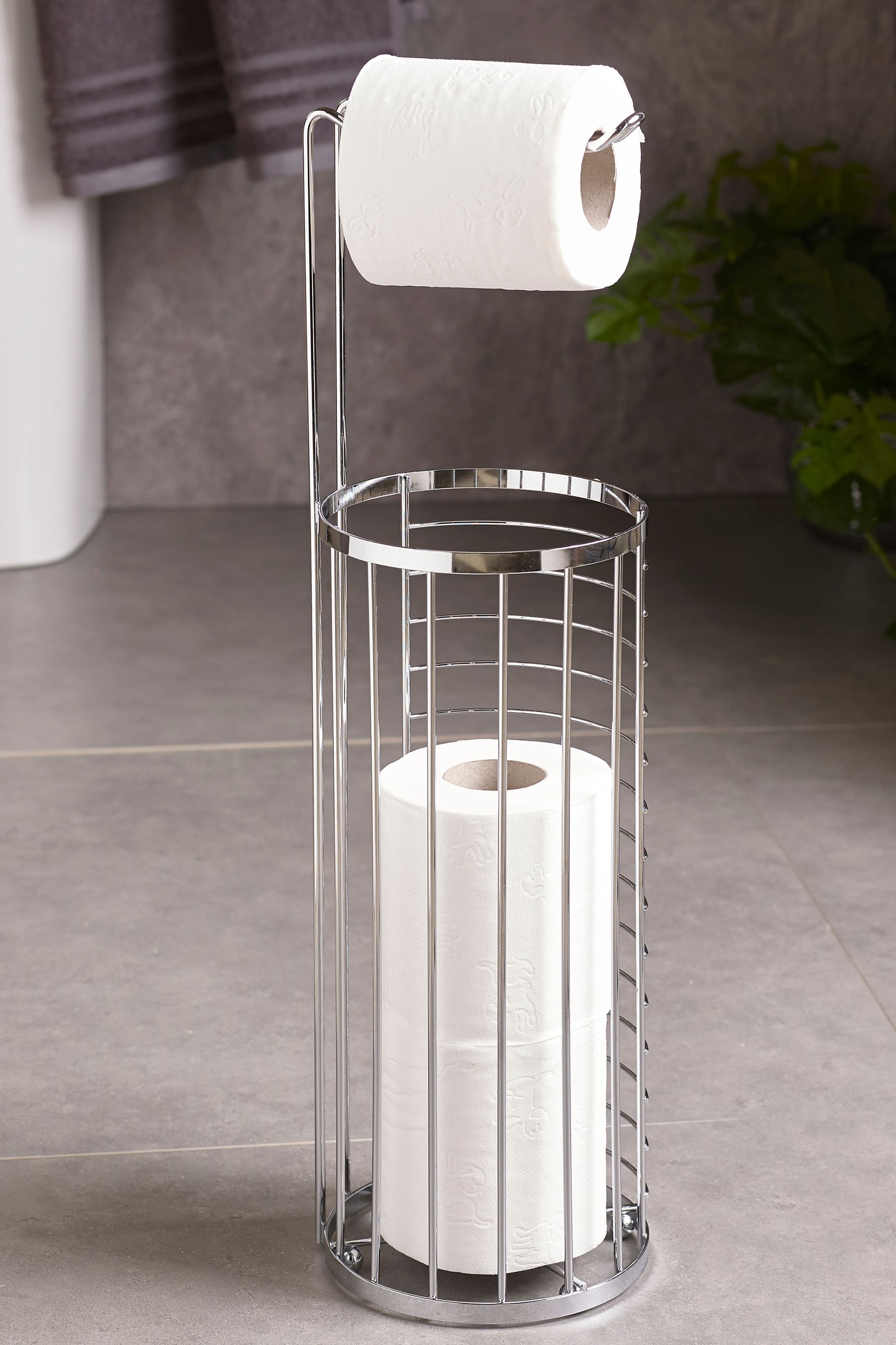 Buy Chrome Wire Toilet Roll Holder and Store from the Next UK online shop