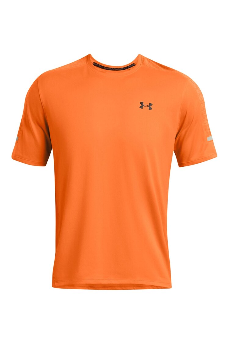 Under Armour Orange Tech Short Sleeve Crew T-Shirt - Image 1 of 1 Under Armour Orange Tech Short Sleeve Crew T-Shirt - Image 1 of 1