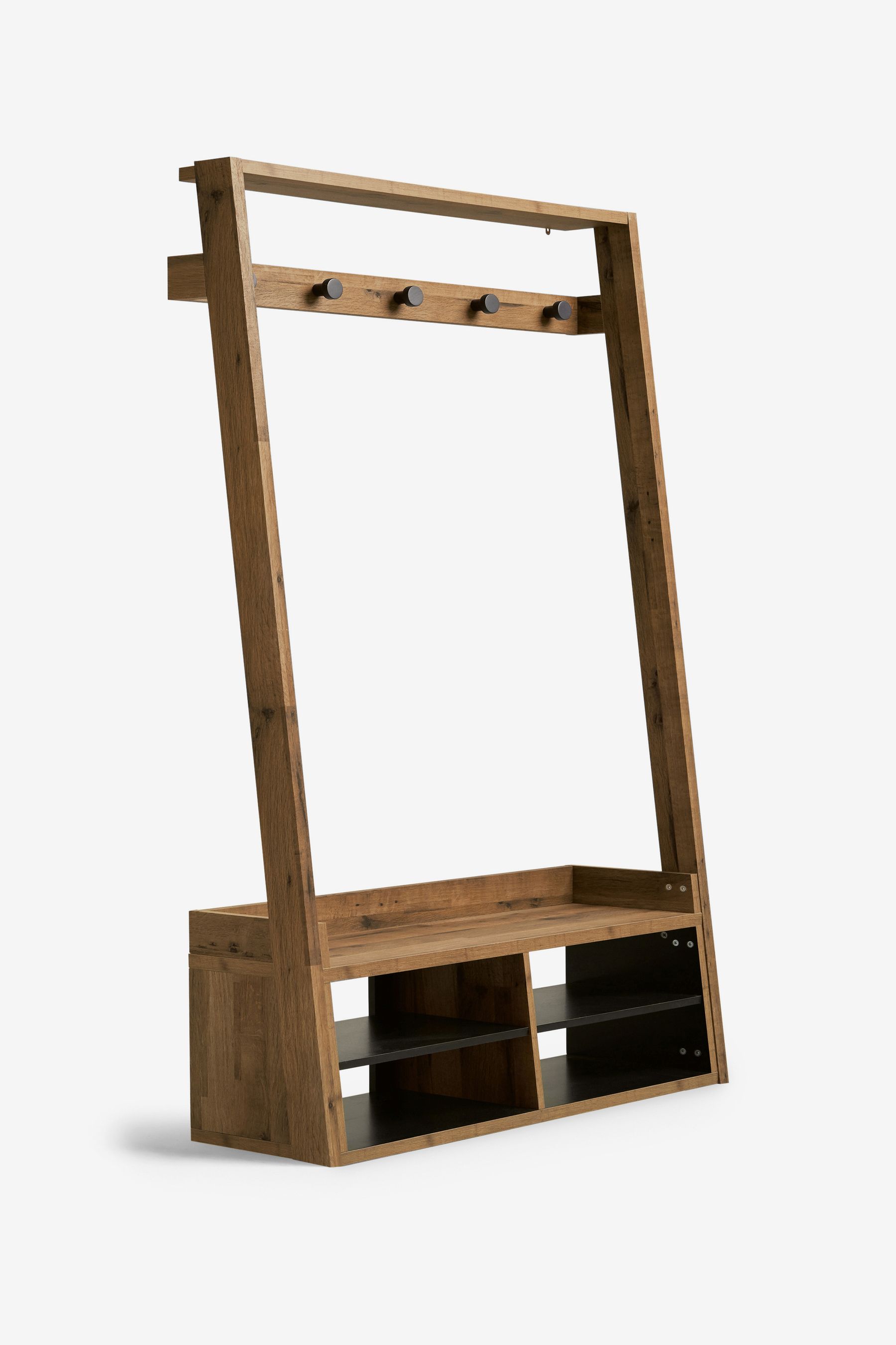 Buy Dark Bronx Oak Effect Hallway Stand from the Next UK online shop