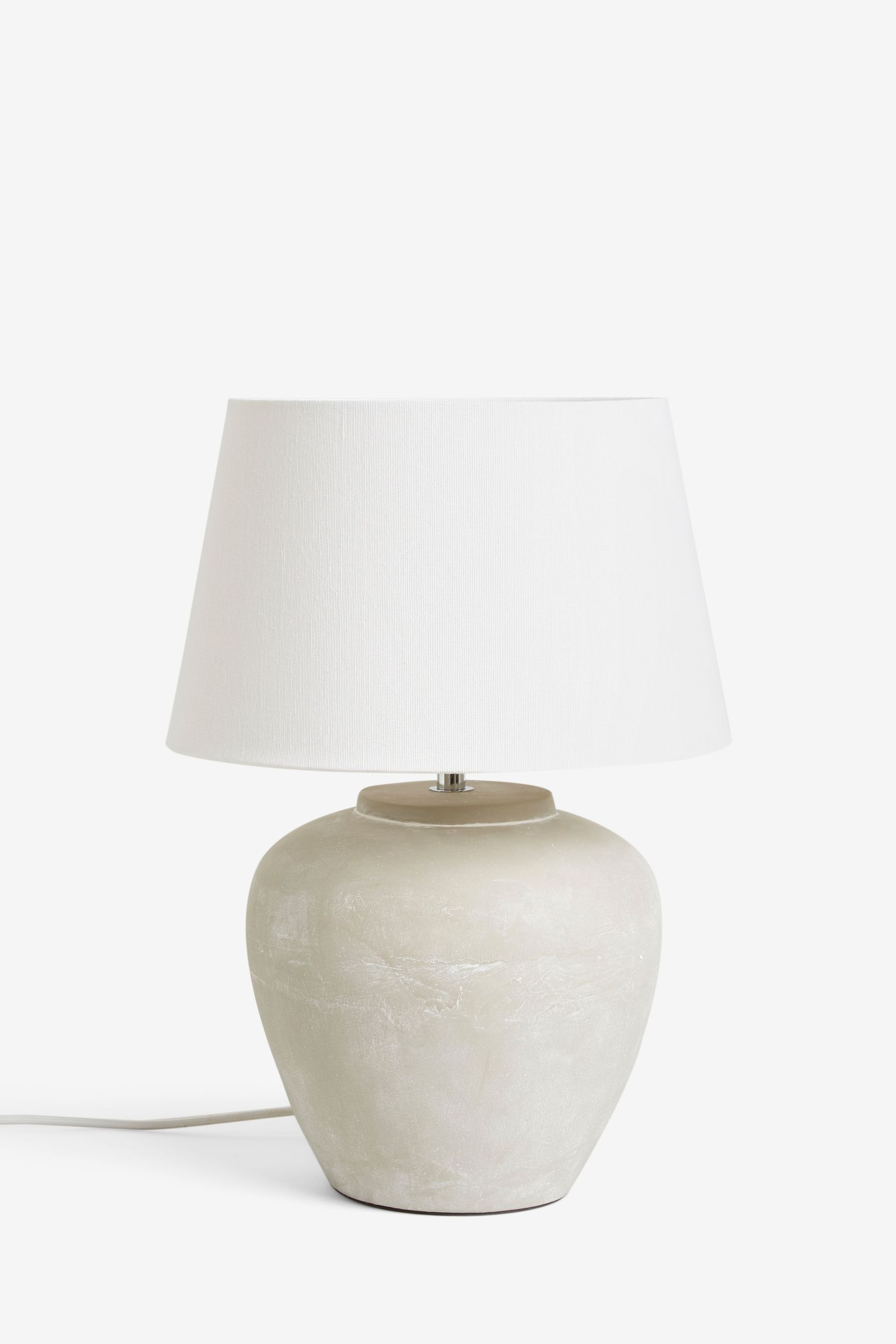 Buy Grey Lydford Small Table Lamp from Next Ireland