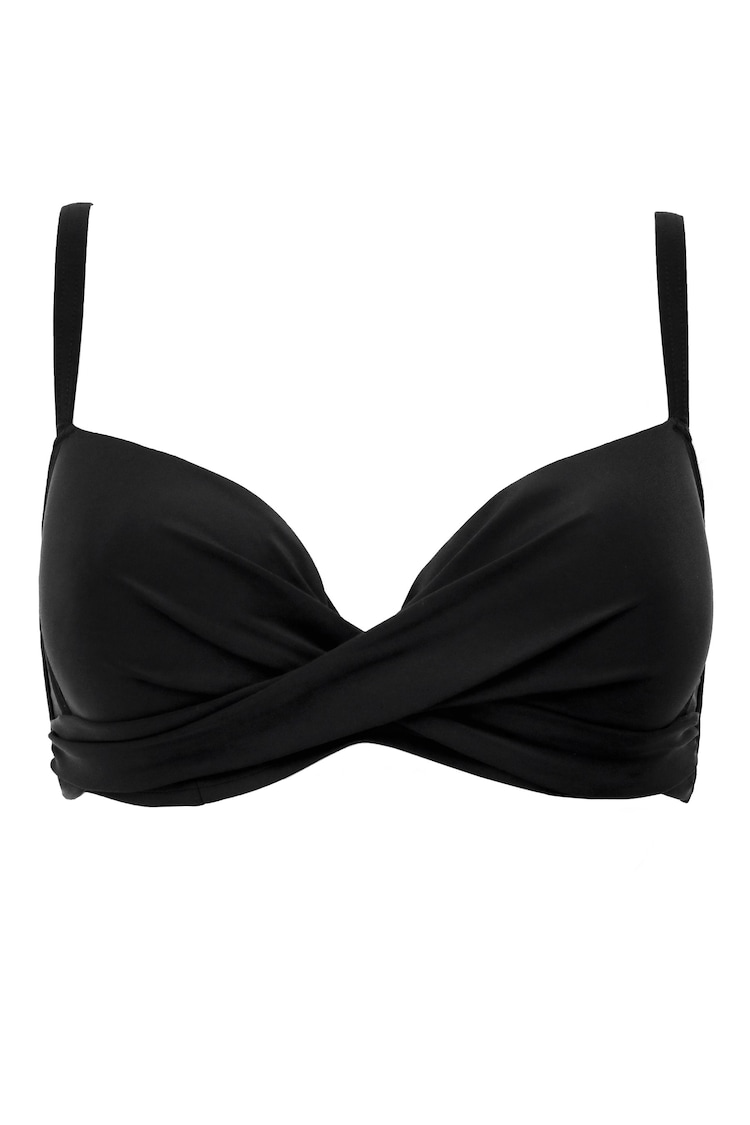 Negro carbón - Top de bikini Free Spirit de Pour Moi - Imagen 1 de 1