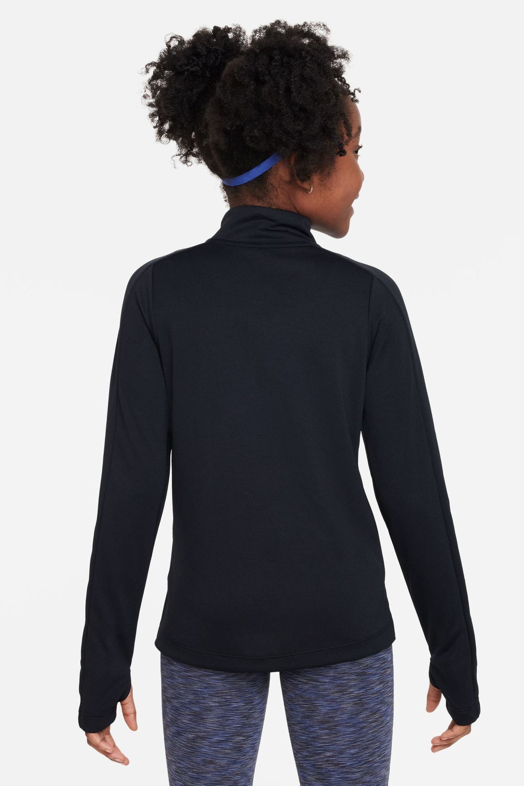 nike half zip long sleeve running top