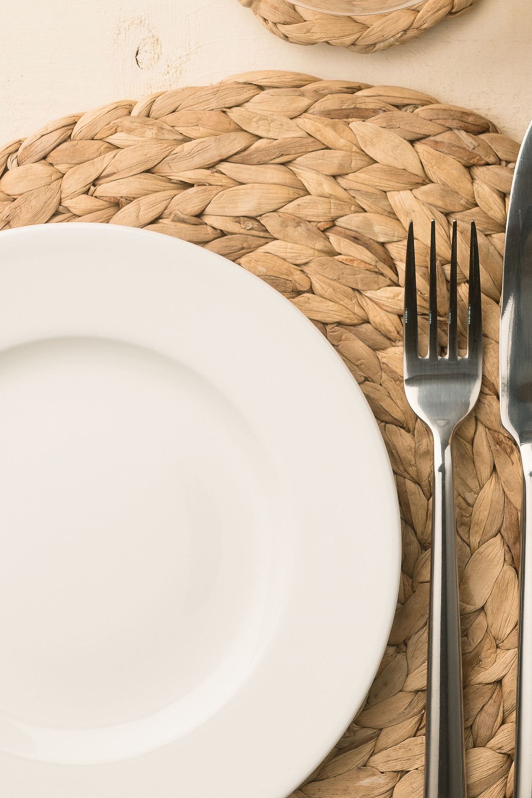 Buy Set of 4 Natural Water Hyacinth Placemats from the Next UK online shop