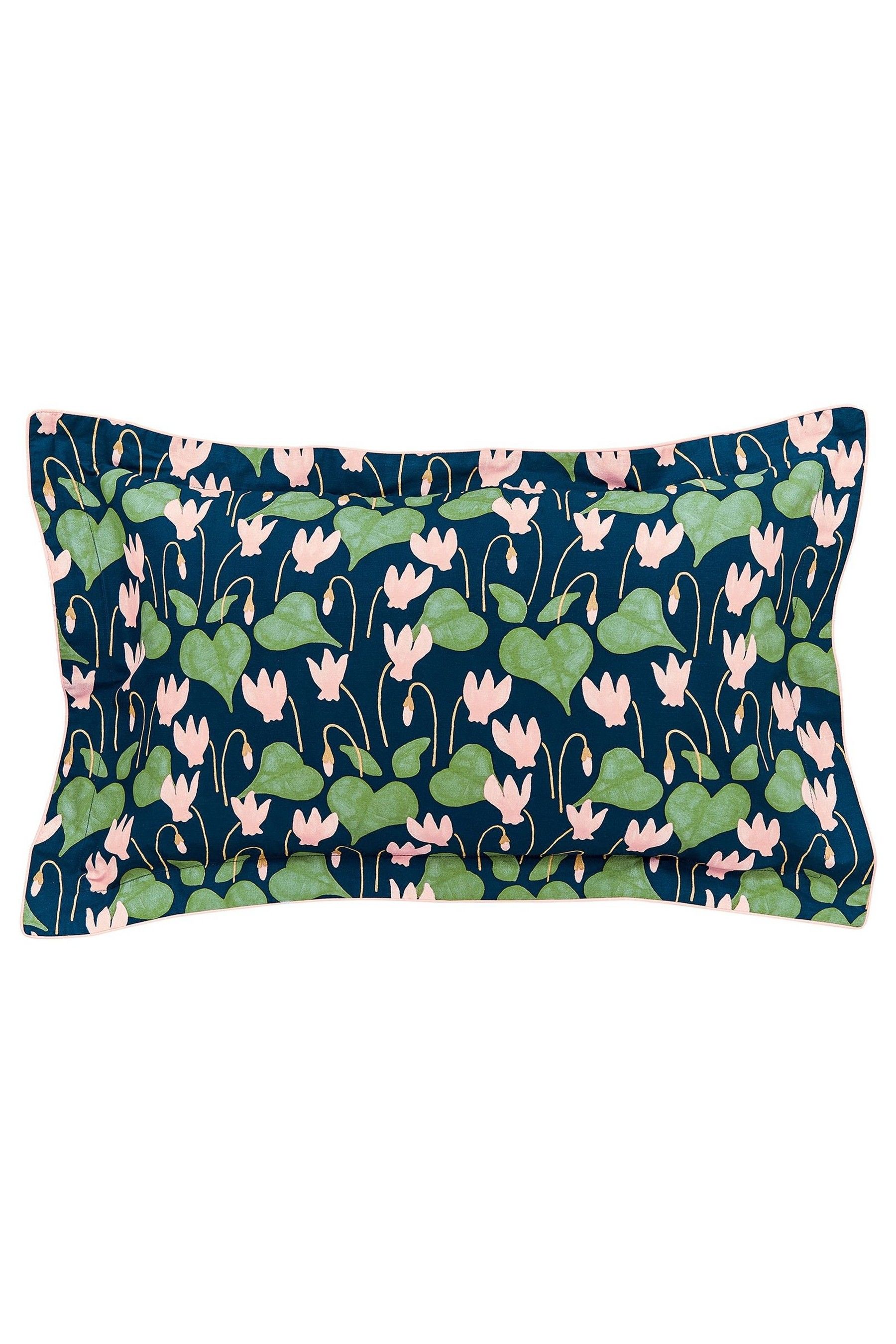 Buy Scion Blue Flower Of Love Duvet Cover and Pillowcase Set from the