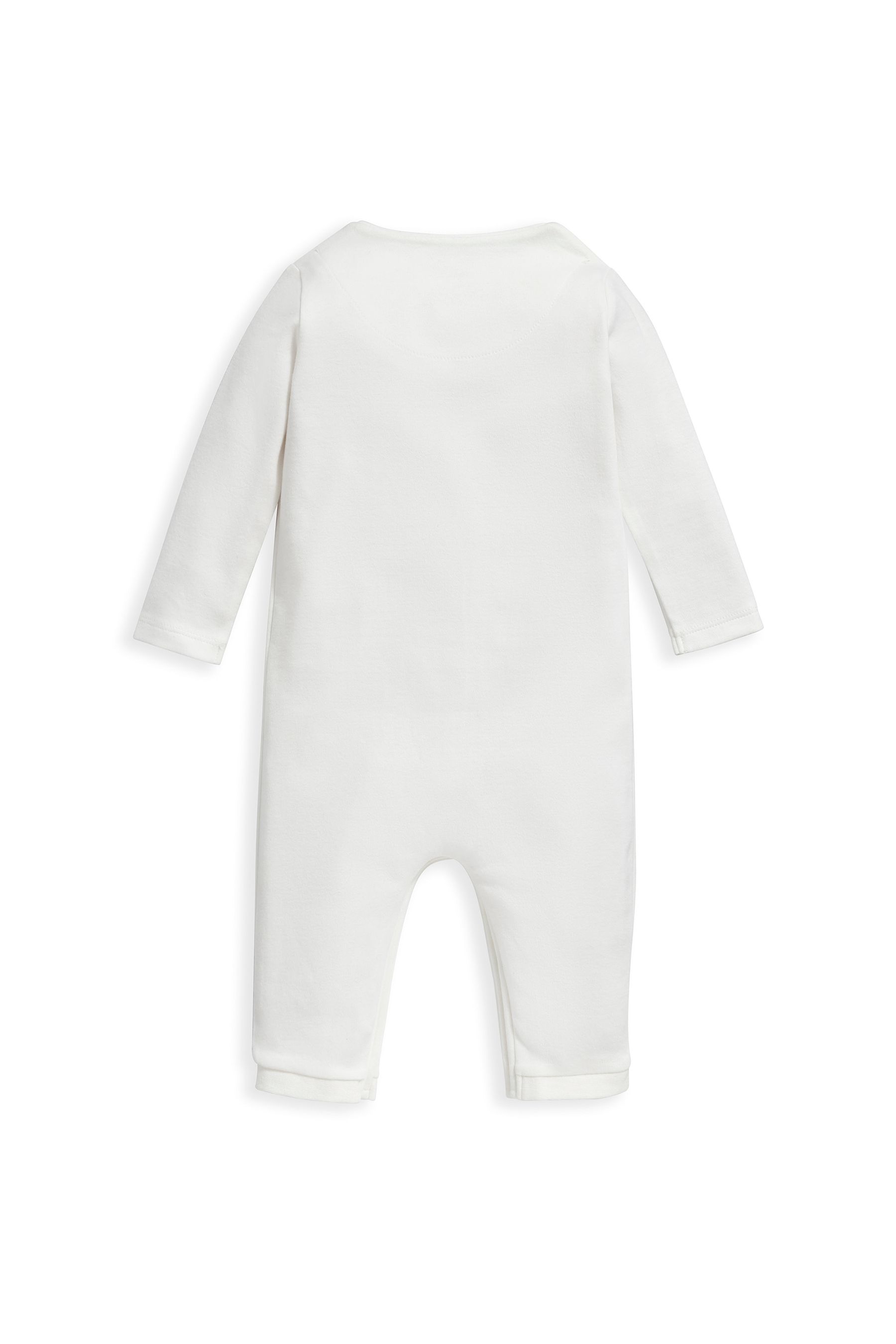 Buy Mamas & Papas Cream Safari Embroidered Romper from the Next UK
