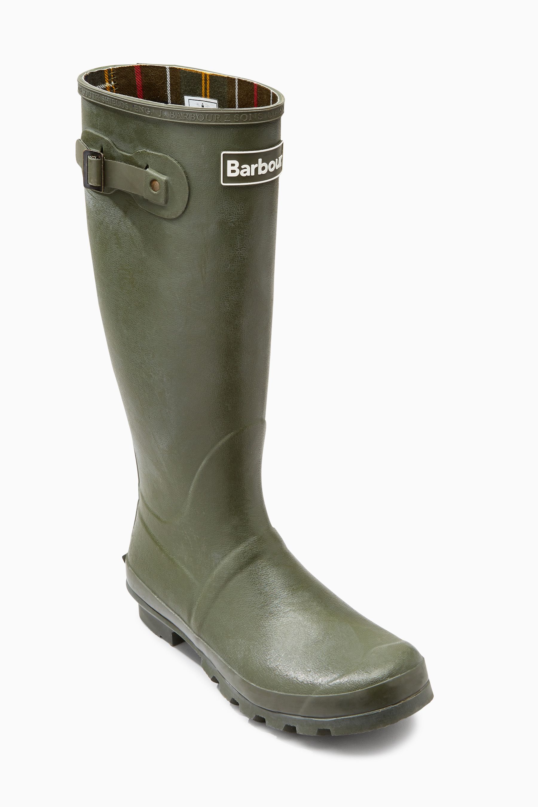 Buy Barbour® Olive Green Bede Wellies from the Next UK online shop