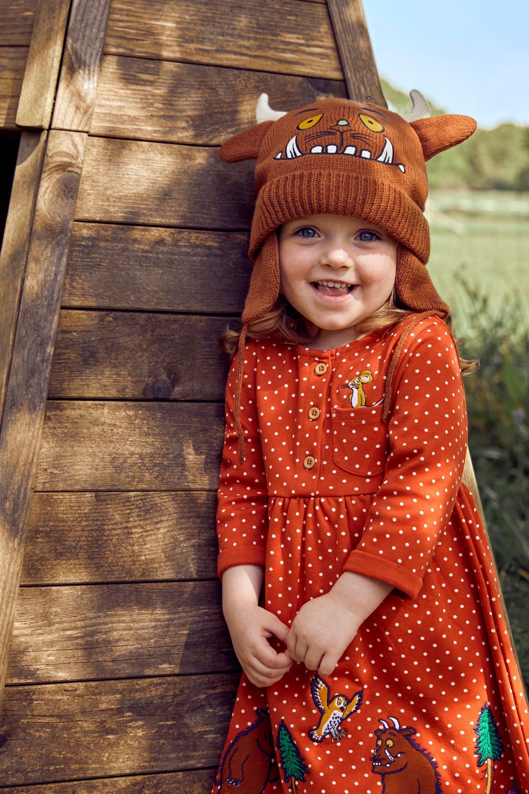Buy JoJo Maman Bébé Brown The Gruffalo Dressing Gown from the UK online shop