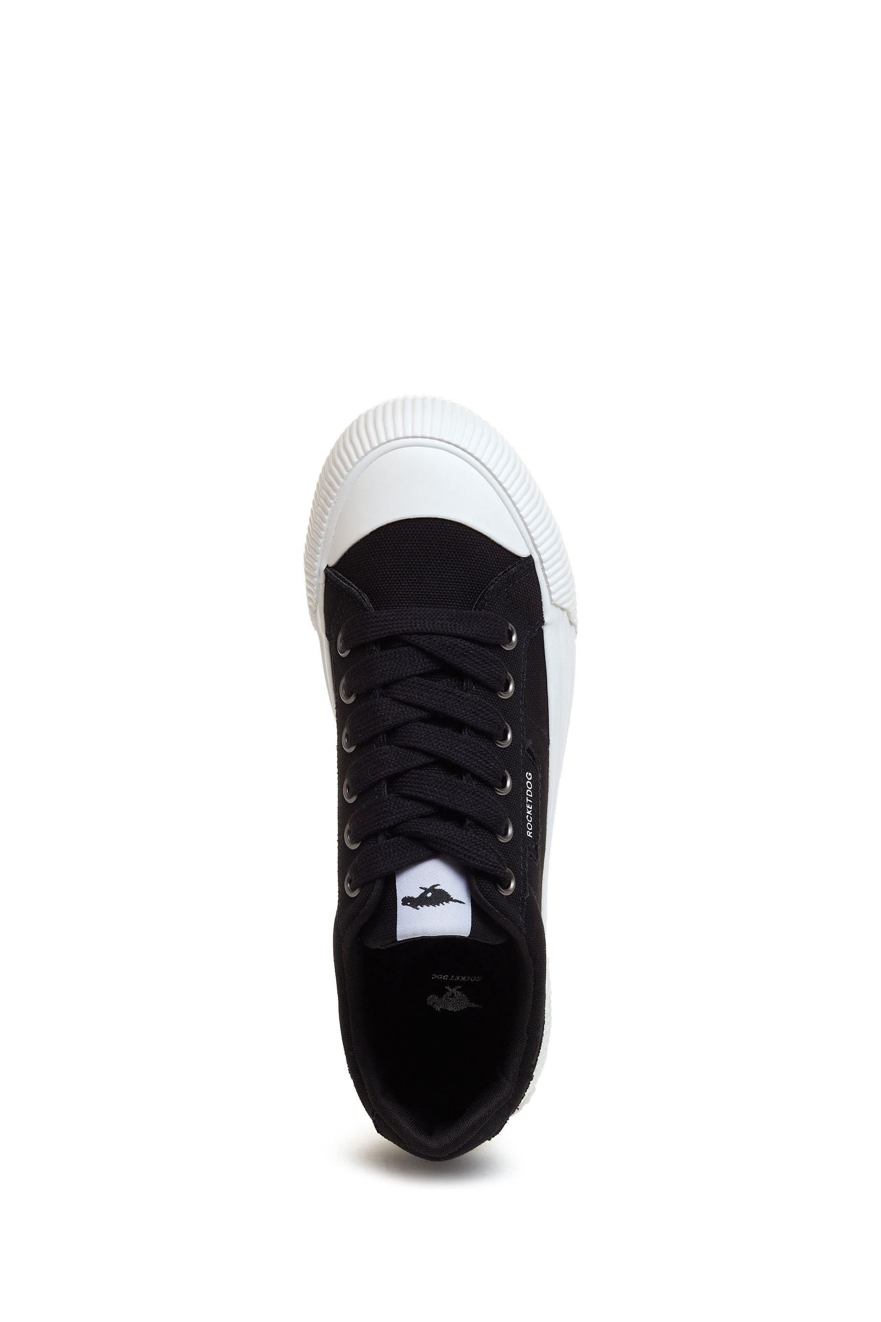 Rocket Dog Tenis De Lona Con Cordones Para Mujer, Azul