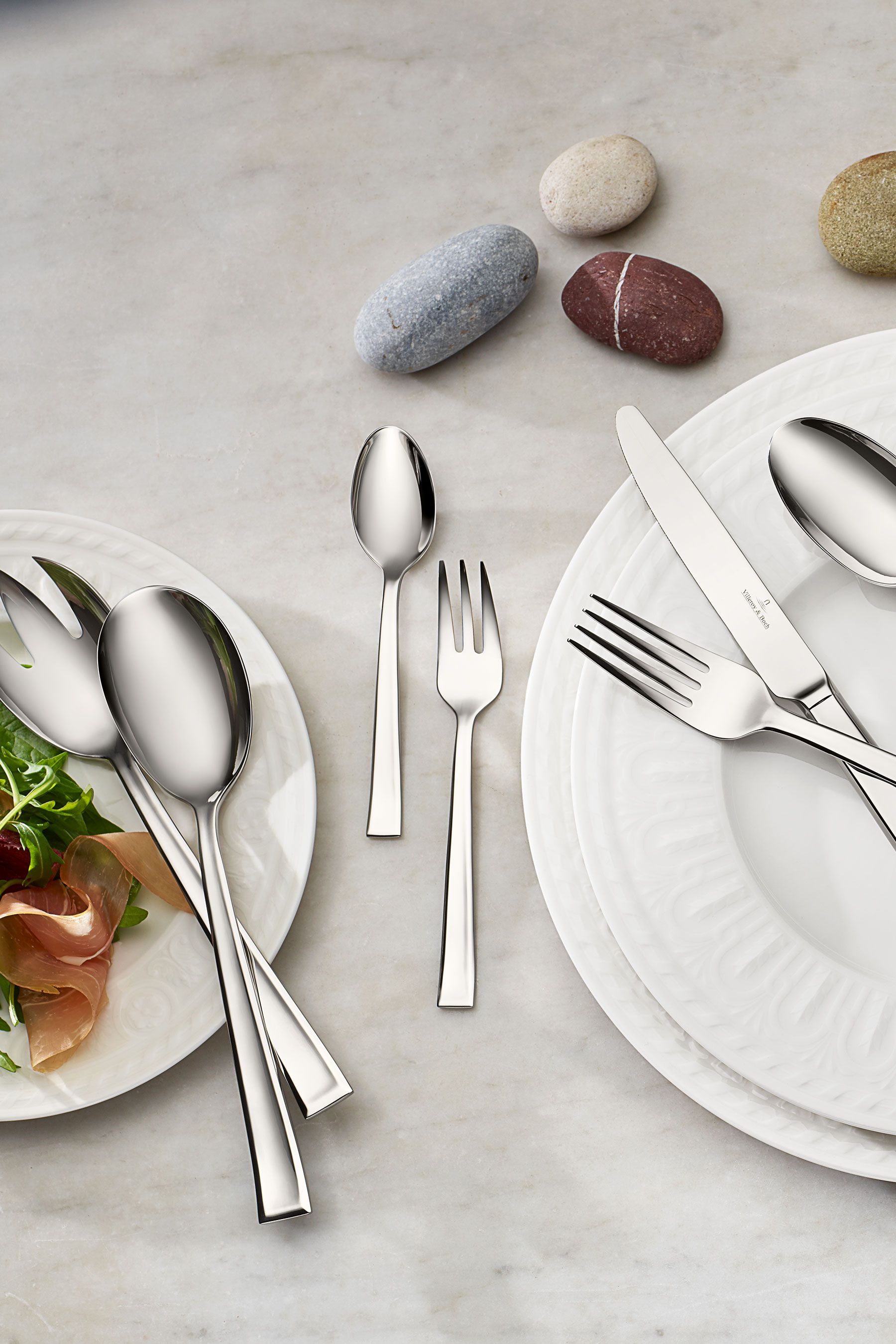 Buy Villeroy and Boch Silver Victor 68 Piece Cutlery Set from the Next