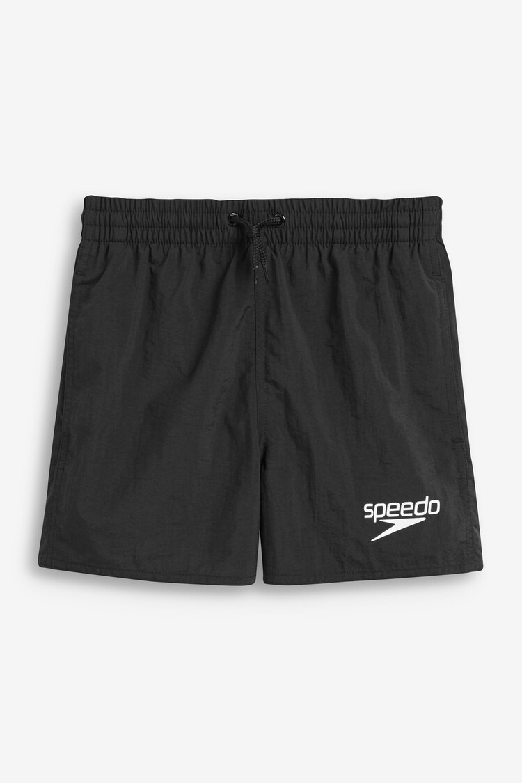 Speedo Black Essential Swim Shorts - Image 1 of 1