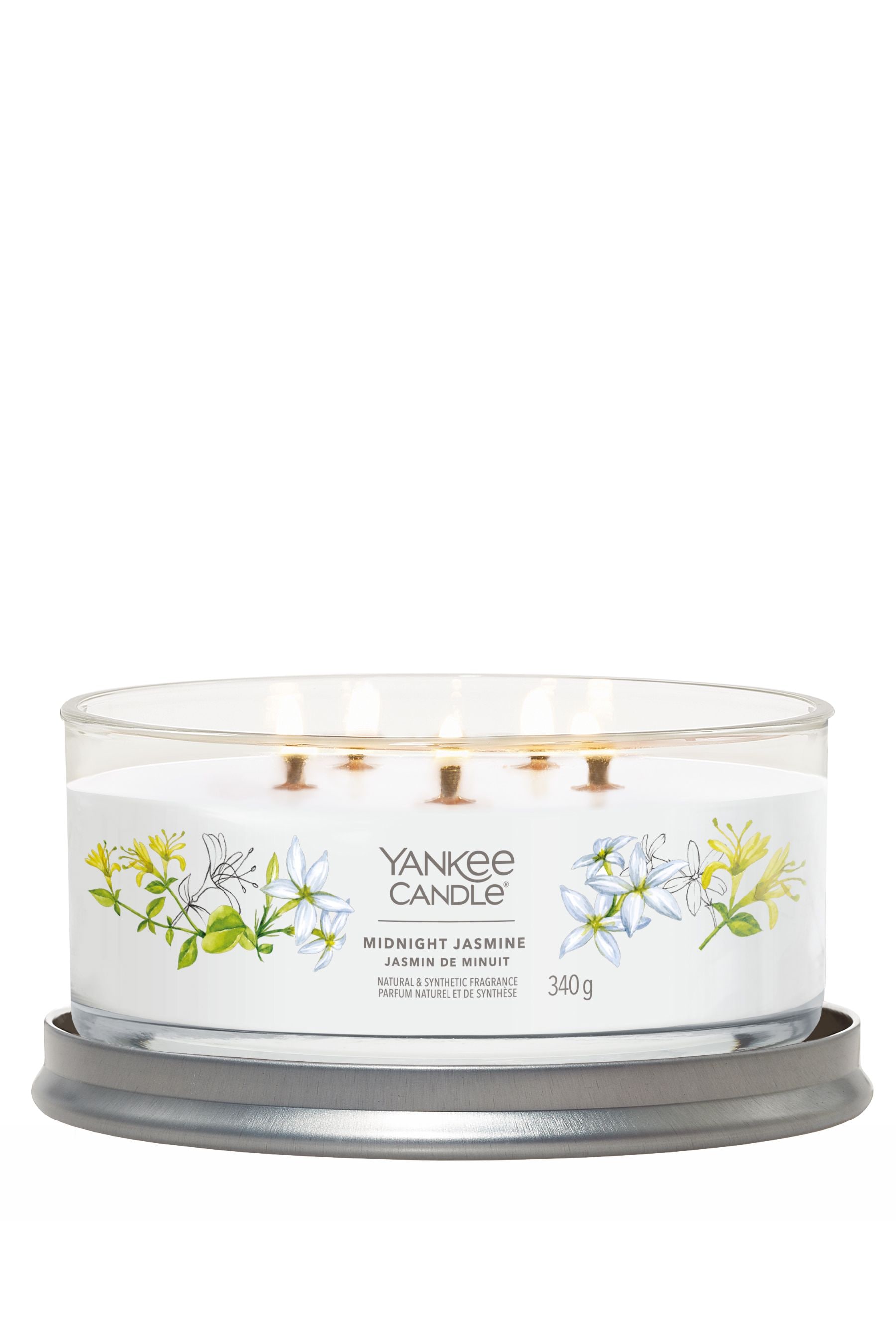 Buy Yankee Candle White Signature Multiwick Tumbler Midnight Jasmine