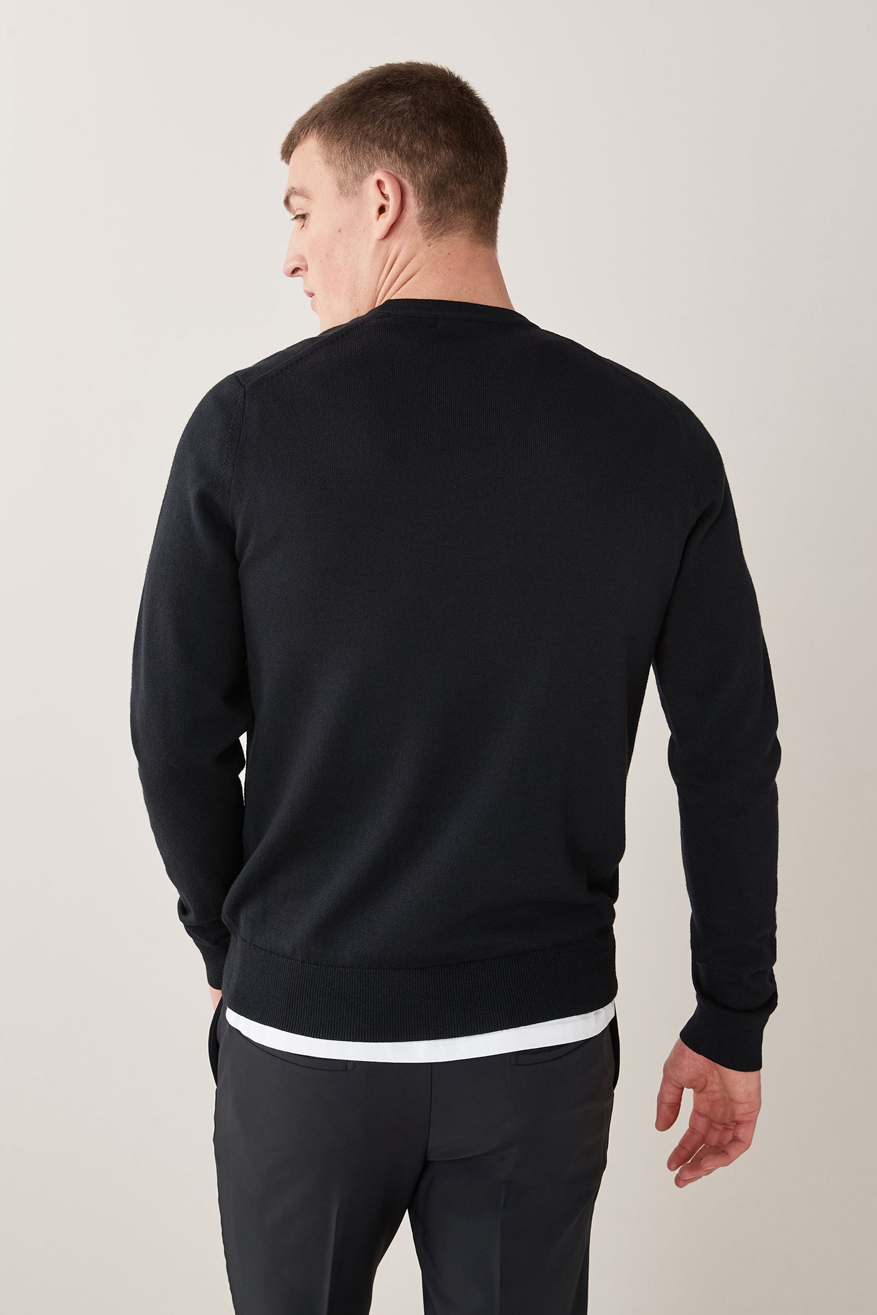 Buy Fred Perry Classic Crew-Neck Jumper from the Next UK online shop