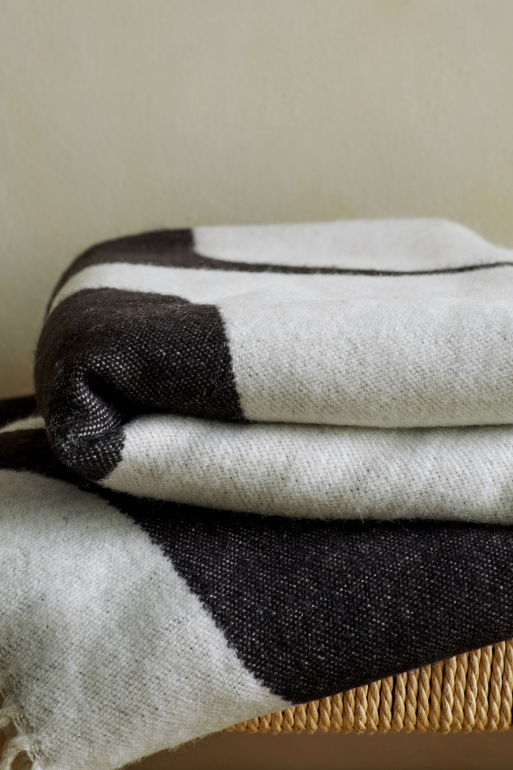 Buy Monochrome Super Soft Wave Throw from the Next UK online shop