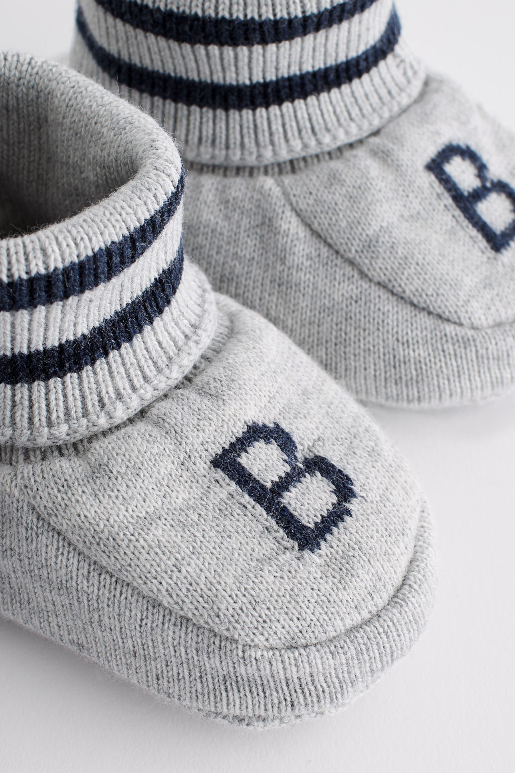 Buy Baker by Ted Baker Baby Boys Knitted Booties Gift Set 2 Pack from