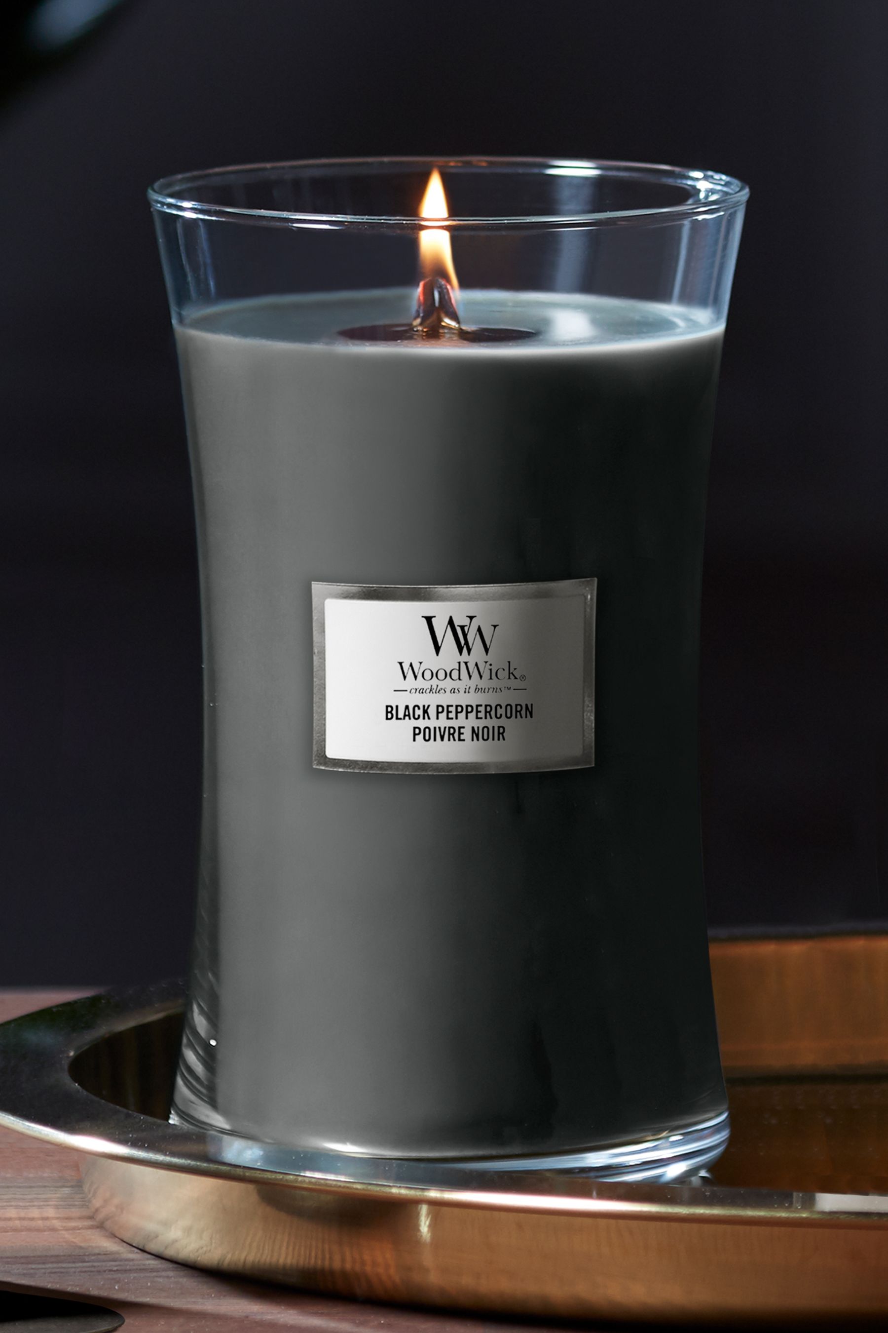 Buy Woodwick Large Hourglass Scented Candle with Crackle Wick