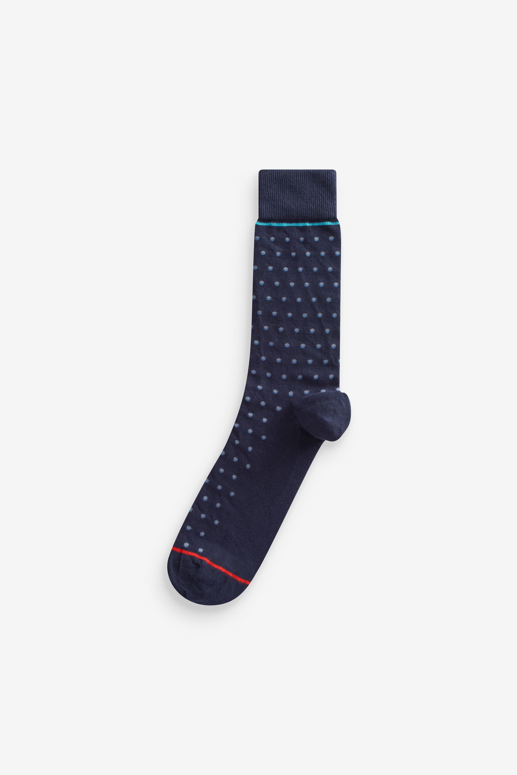 Buy Navy Pattern Smart Socks 5 Pack from Next Australia
