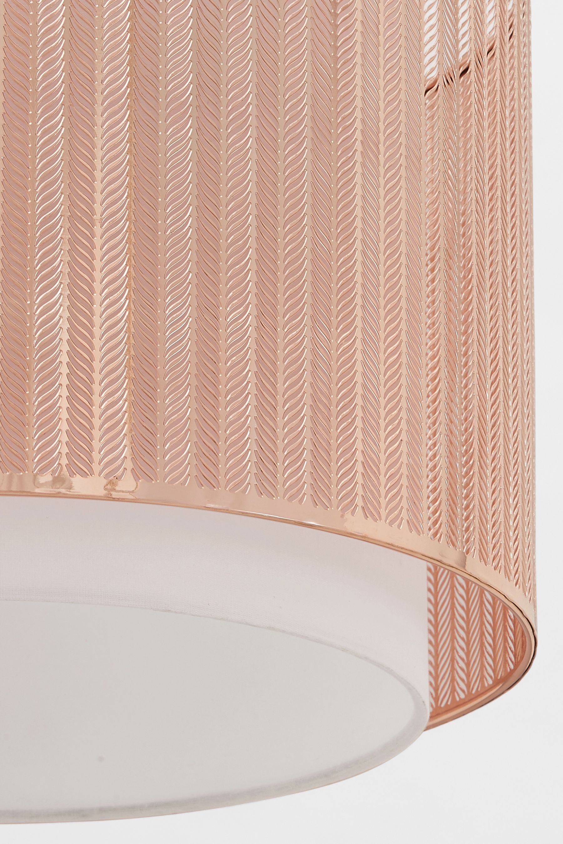 Buy Rose Gold Jada Easy Fit Lamp Shade from Next Ireland