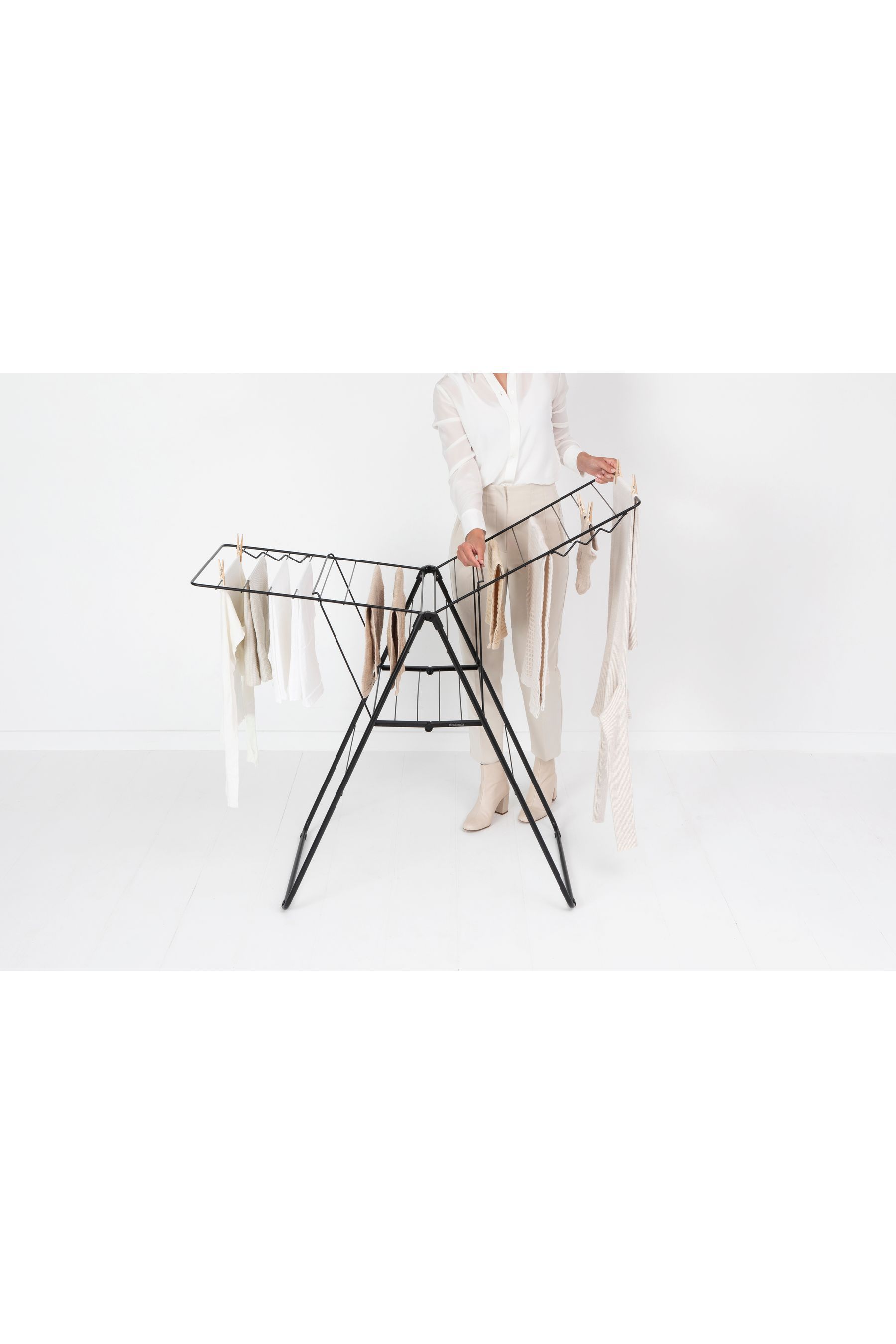 Buy Brabantia Black HangOn Drying Rack 20 Metres from the Next UK