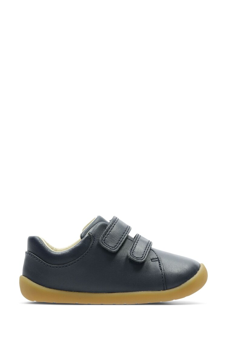 Azul - Zapatos de piel para primeros pasos de Clarks - Imagen 1 de 1