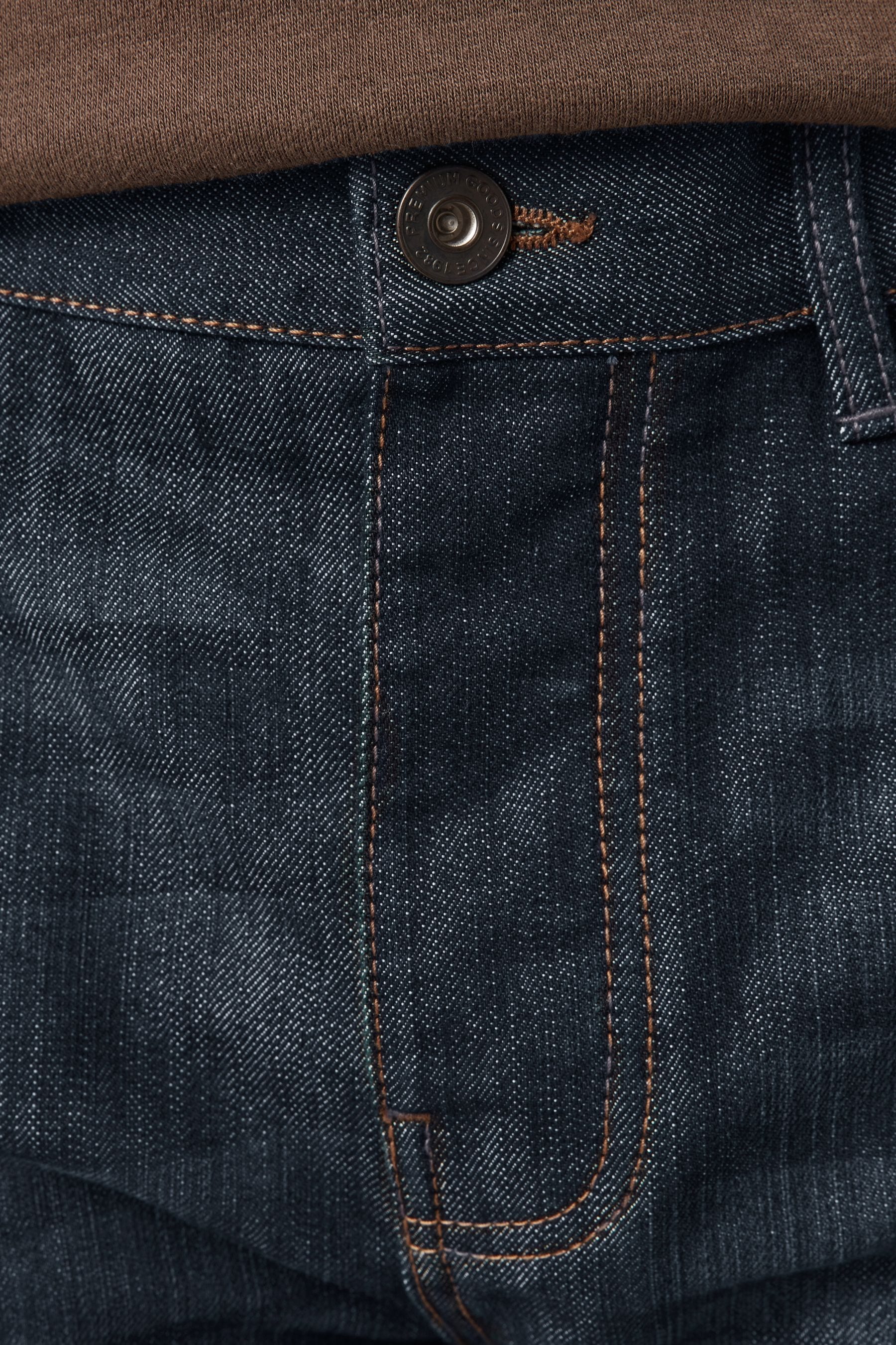 Buy Dark Ink Blue Cotton Bootcut Jeans from the Next UK online shop