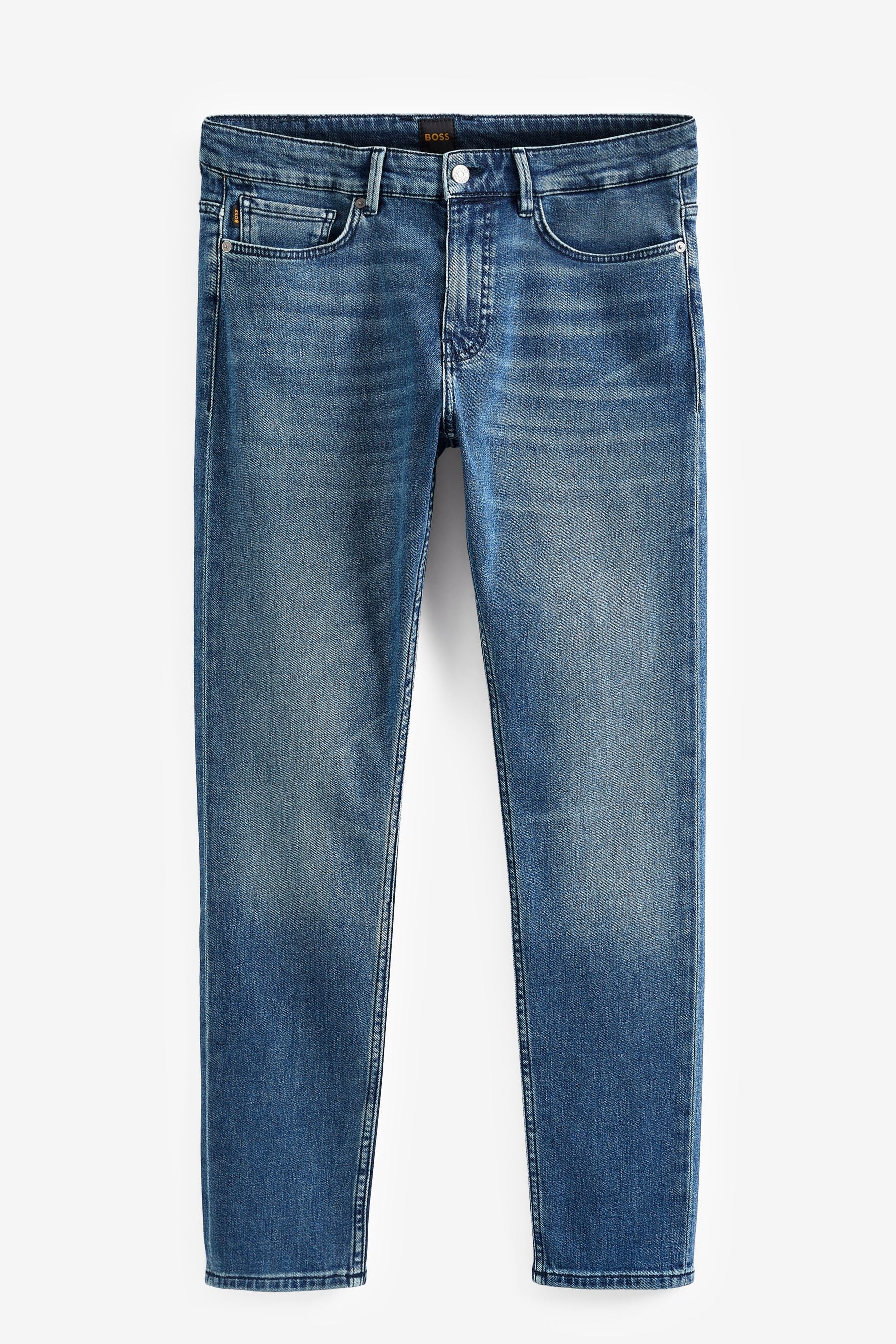 Buy BOSS Blue Delano Tapered Slim fit Jeans from the Next UK online shop