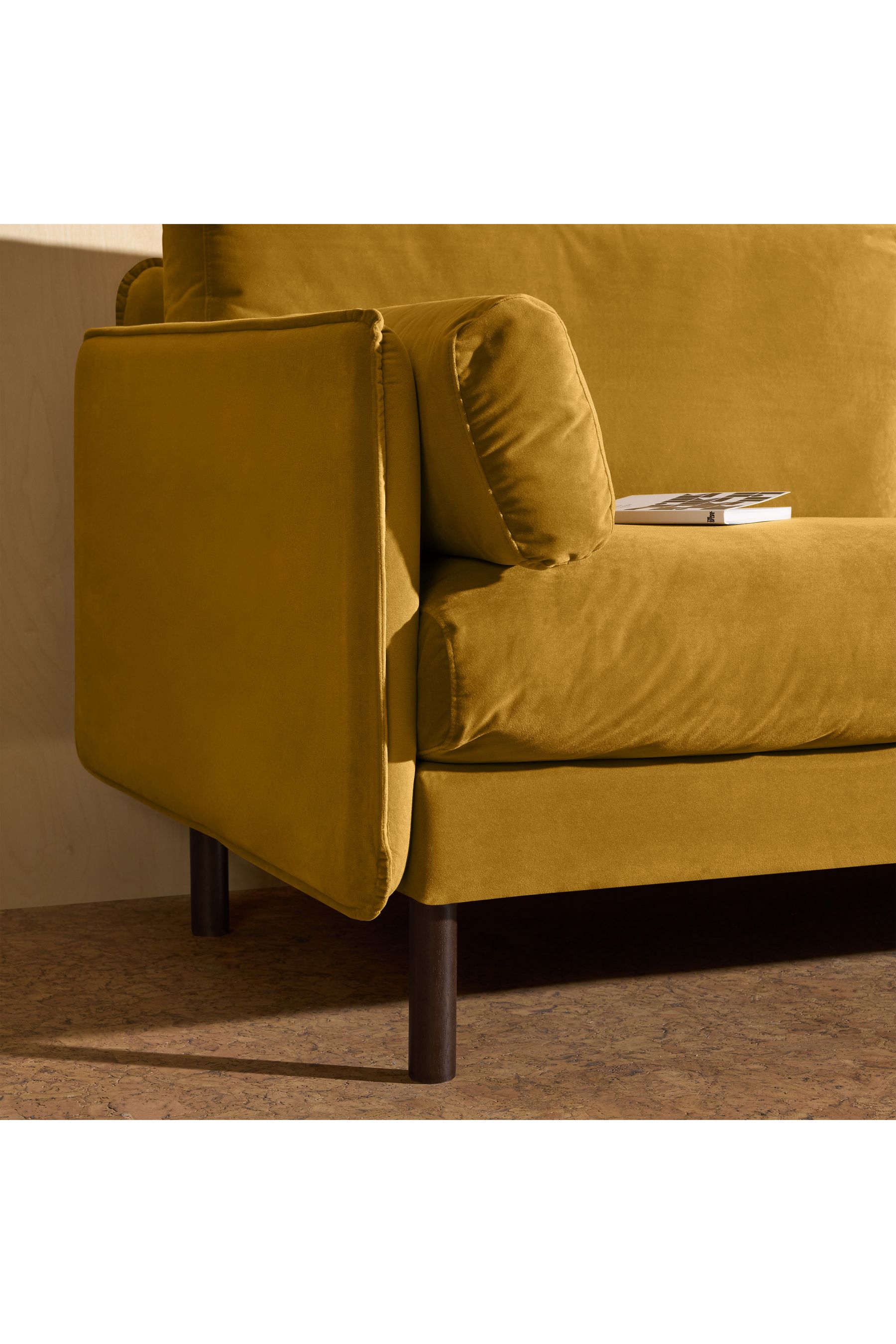 Buy Ochre Yellow Brayla Sofa in a Box from the Next UK online shop