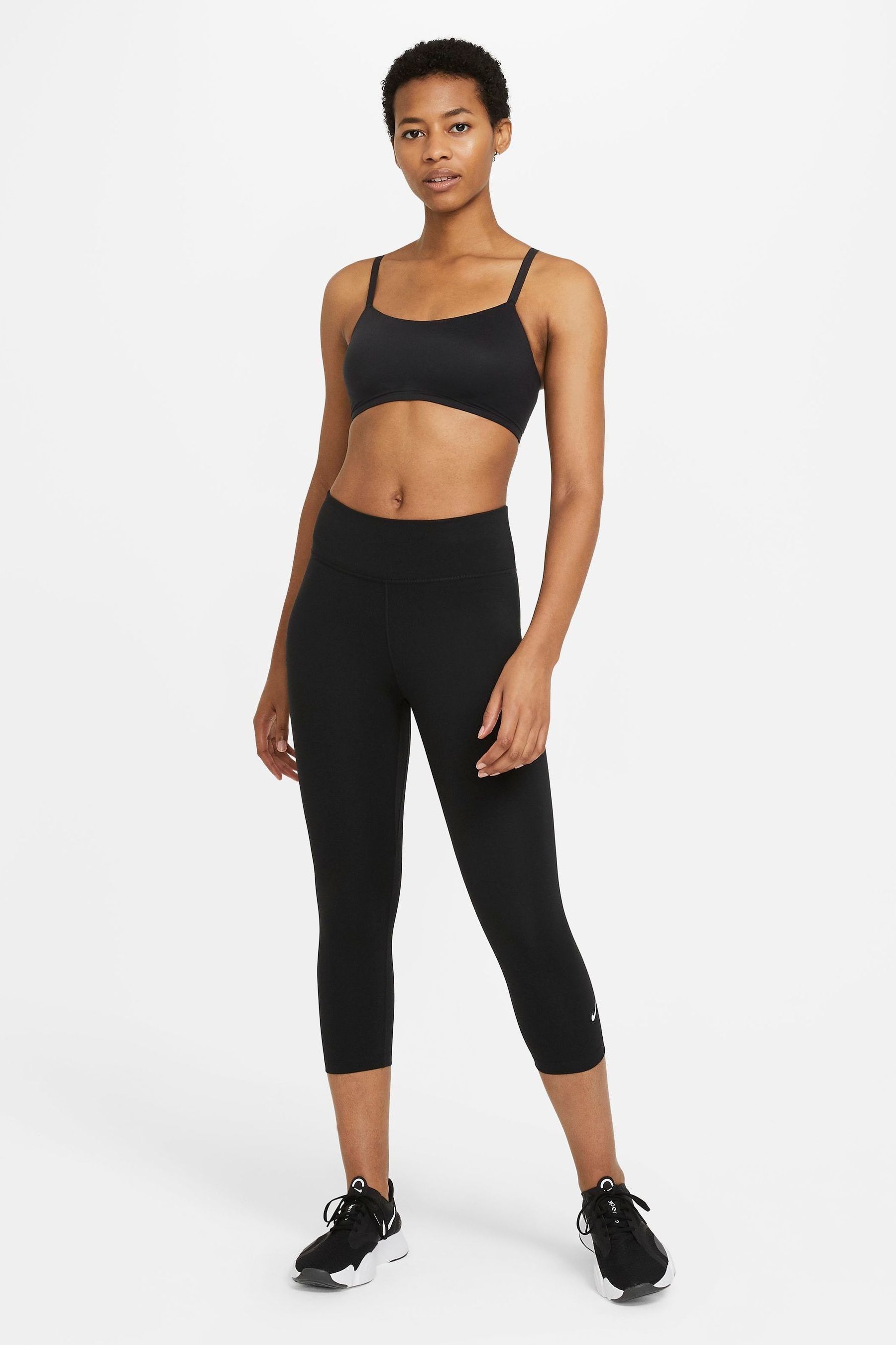 Buy Nike Black One Capri Leggings from the Next UK online shop