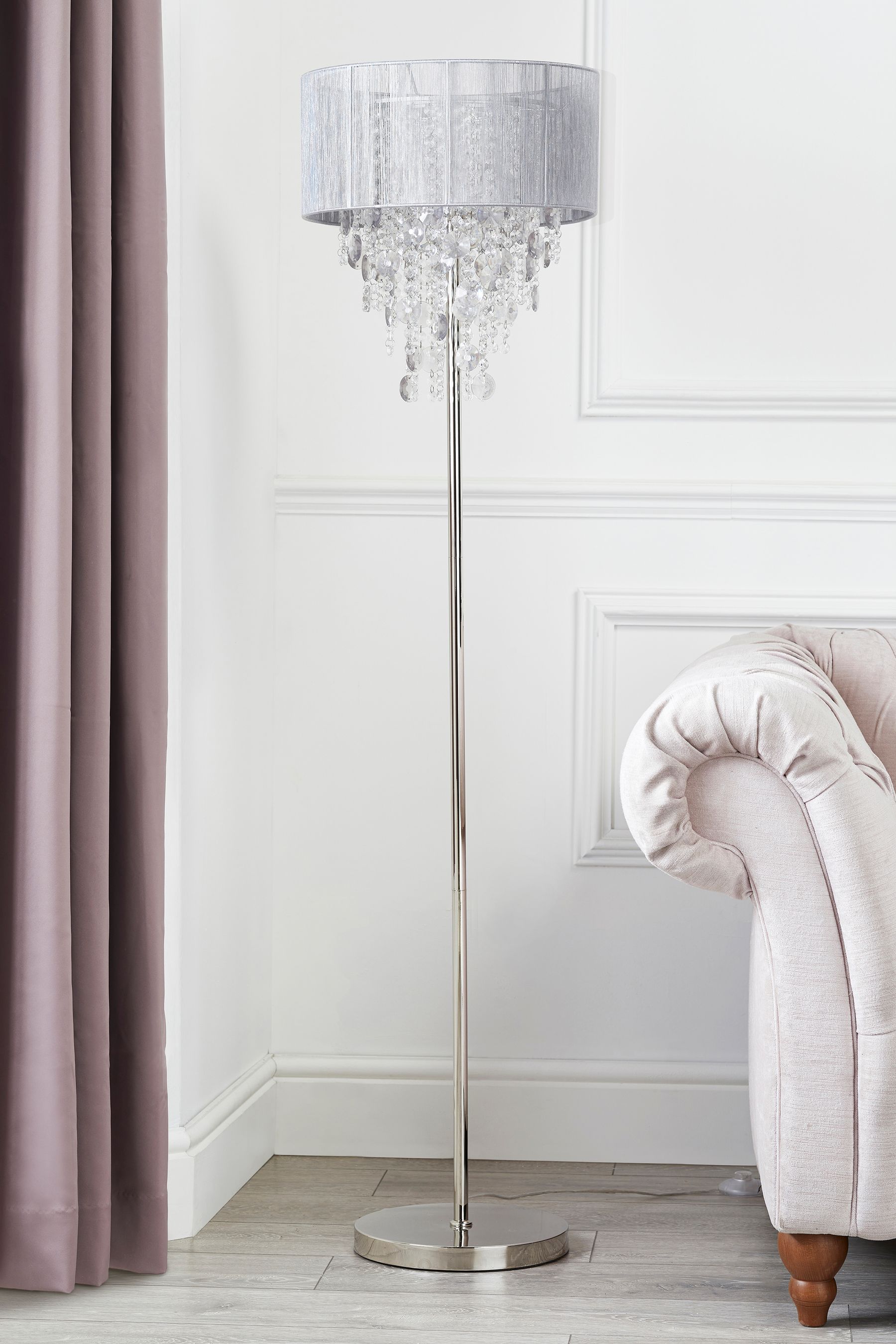 Buy Grey Palazzo Floor Lamp from the Next UK online shop