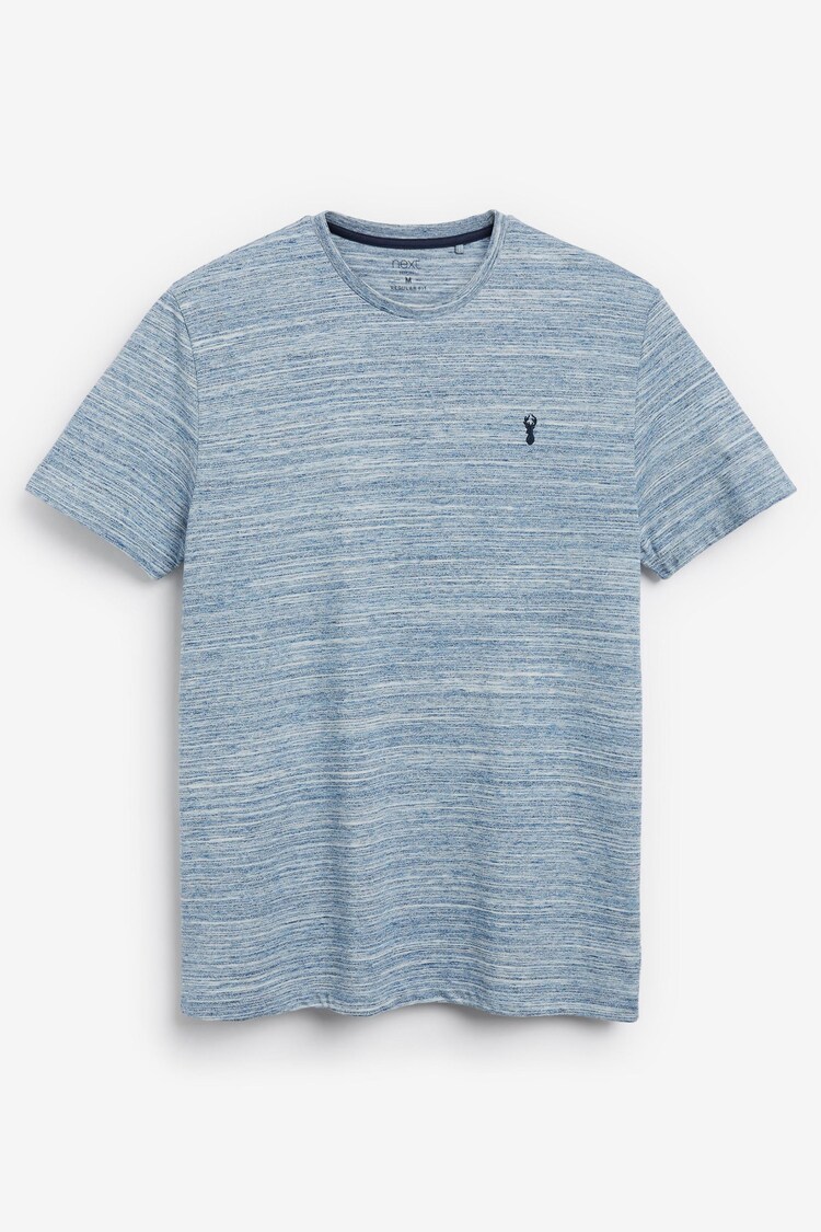 Light Blue Single Stag Marl T-Shirt - Image 1 of 1