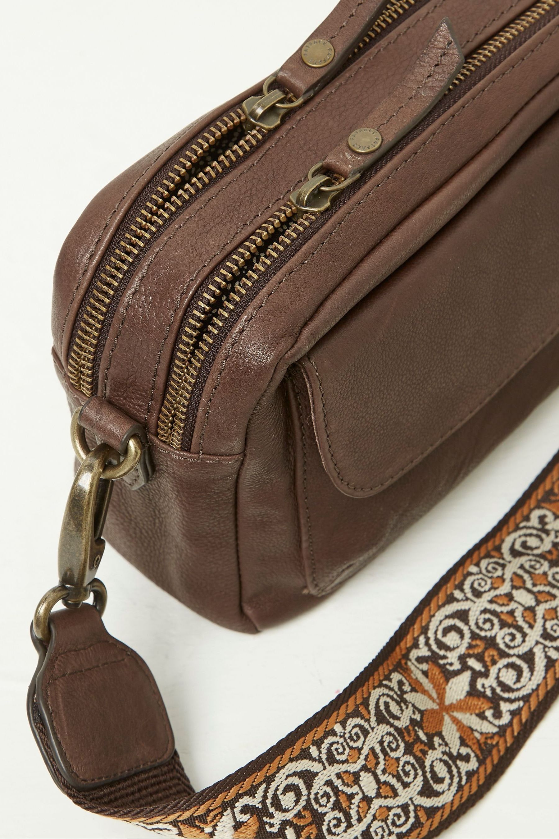 Buy FatFace Brown The Oslo Camera Crossbody Bag from the Next UK