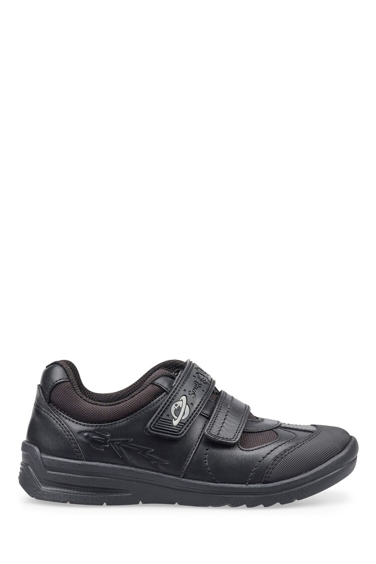 Start-Rite Rocket Zapatos escolares de cuero negro Ajuste estándar - Imagen 1 de 1