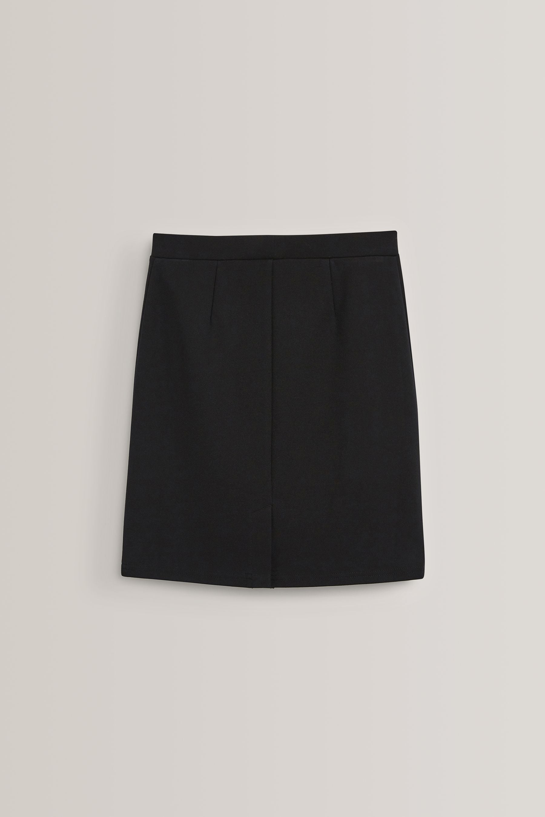 Buy Black Senior Jersey Stretch Pull-On Pencil Skirt (9-18yrs) from the ...