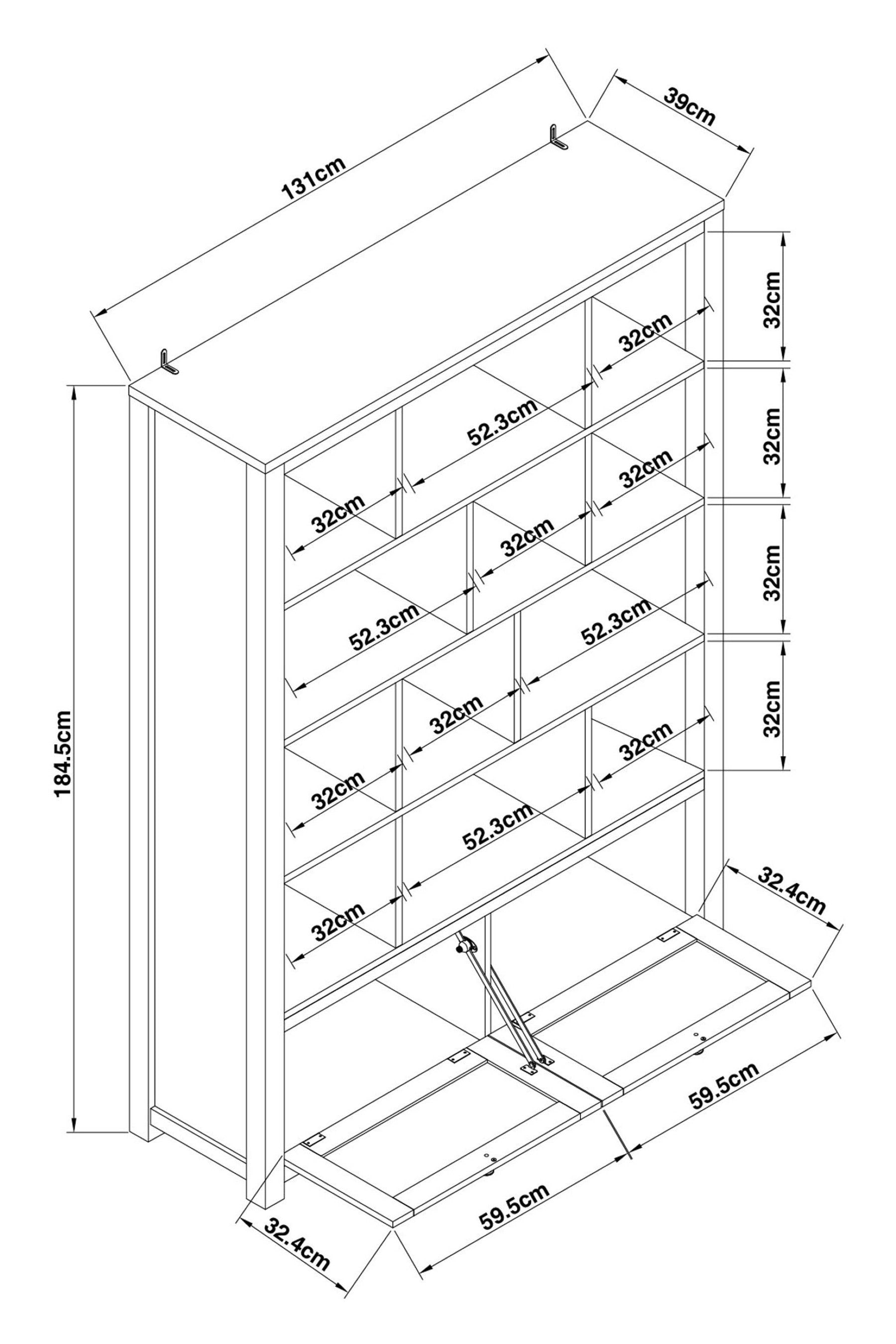 Buy Malvern Oak Effect Shelf from Next Ireland