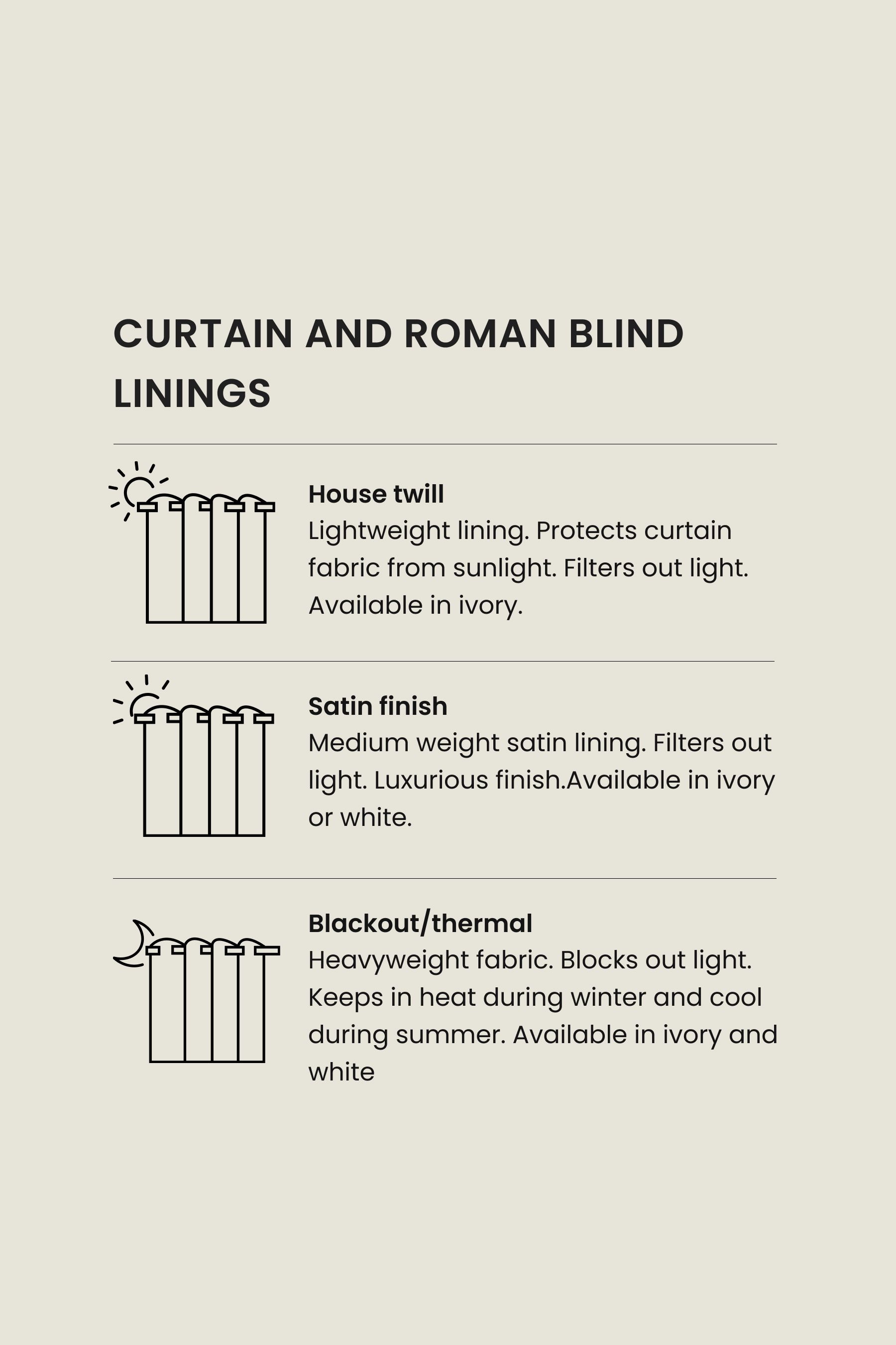 Buy Emily Bond Natural Stripe Made to Measure Curtains from the
