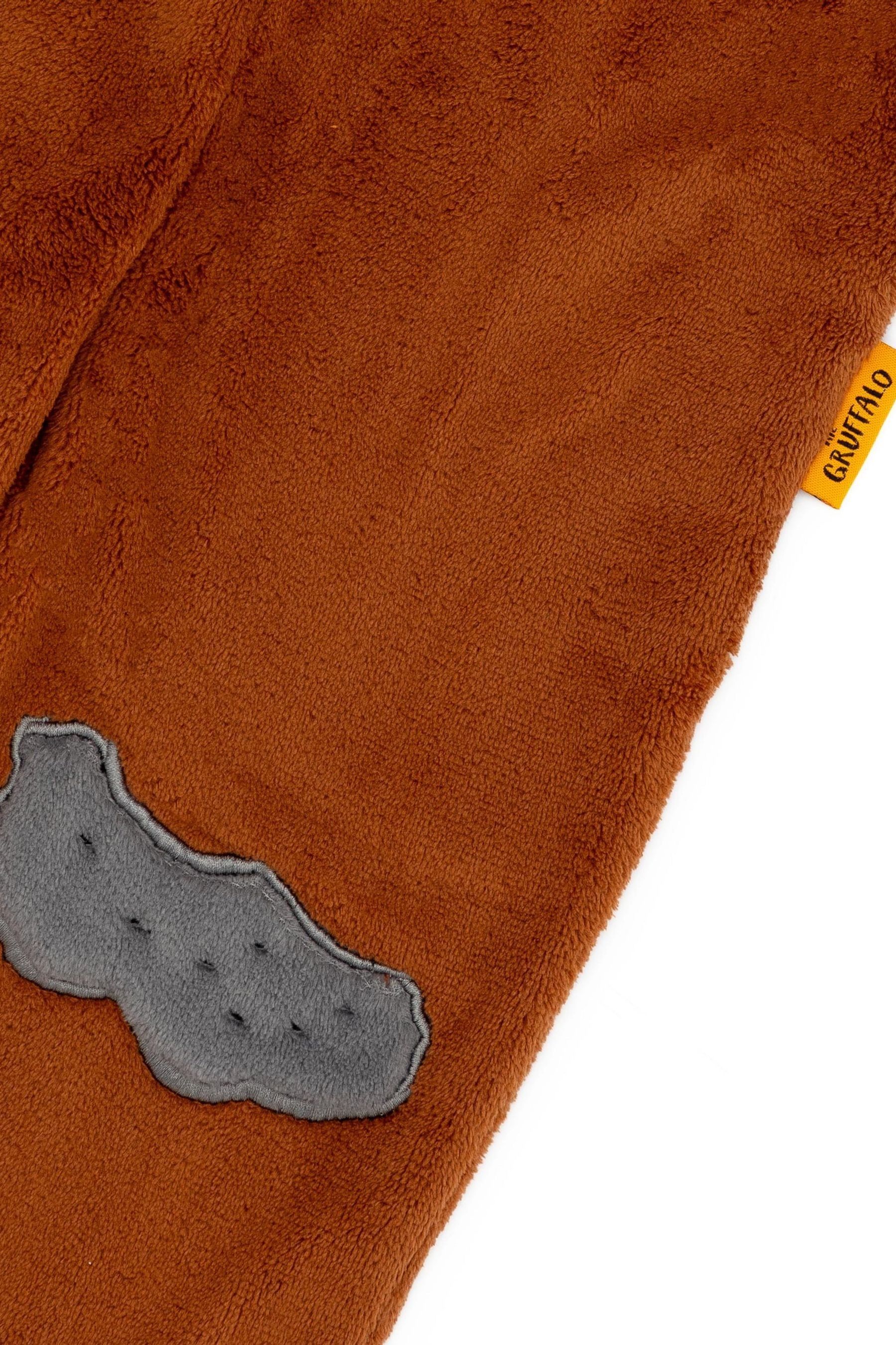 Jupe Promod & Cuir daim velours 100% couleur orange foncé - Taille 38/40 - Vêtements
