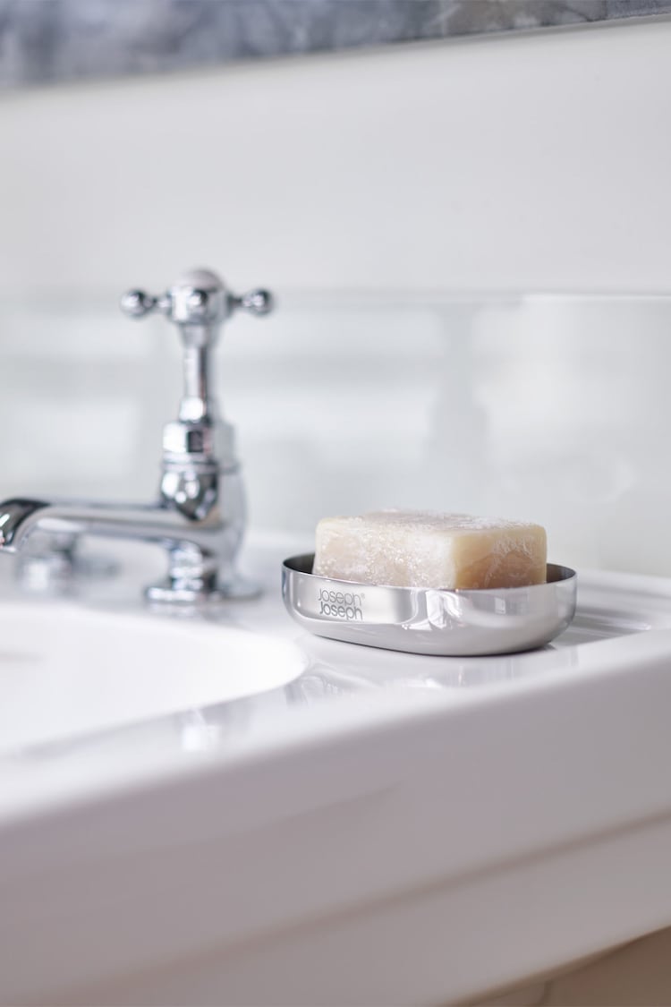 Joseph Joseph EasyStore Luxe Stainless Steel Soap Dish - Image 1 of 1