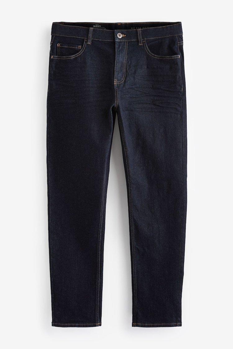 Dark Blue Slim Fit Essential Stretch Jeans - Image 1 of 1
