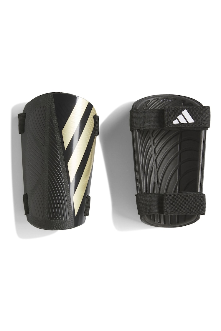 adidas Black/Gold Performance Tiro Training Shin Guards - Image 1 of 1