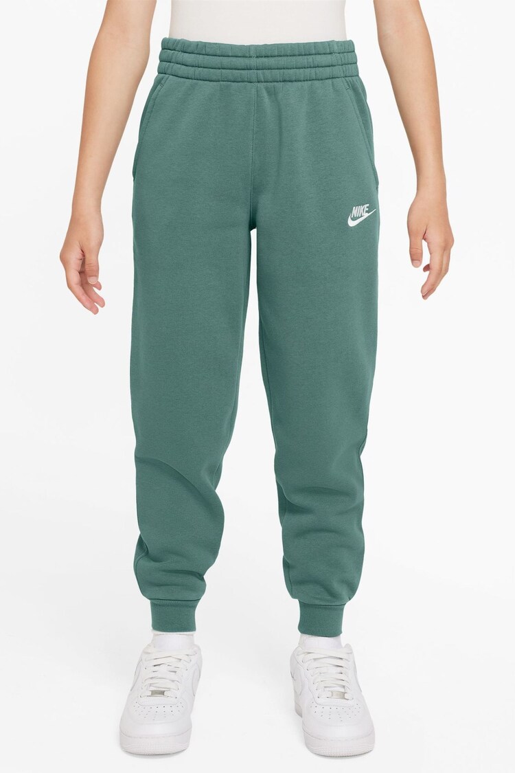 Nike Mid Green Club Fleece Joggers - Image 1 of 1