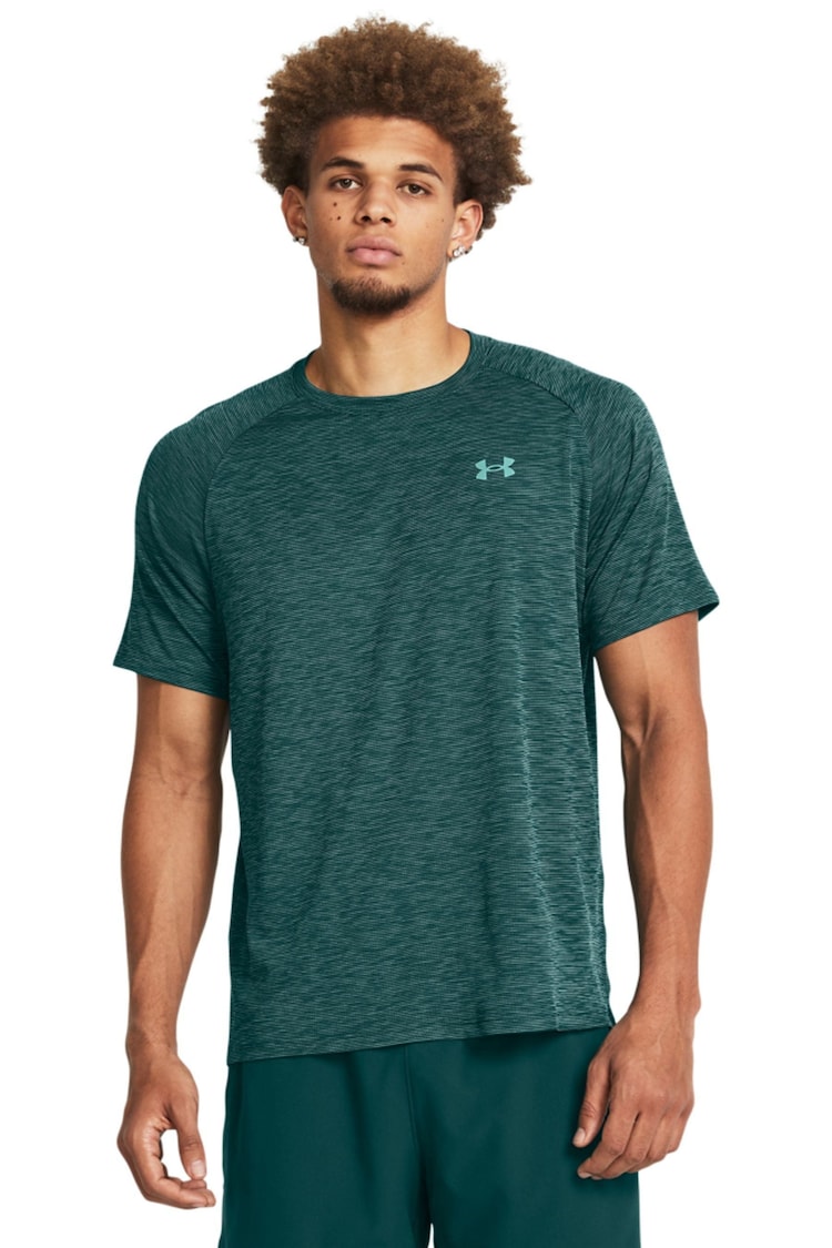 Under Armour Teal Blue Tech Short Sleeve Crew T-Shirt - Image 1 of 1
