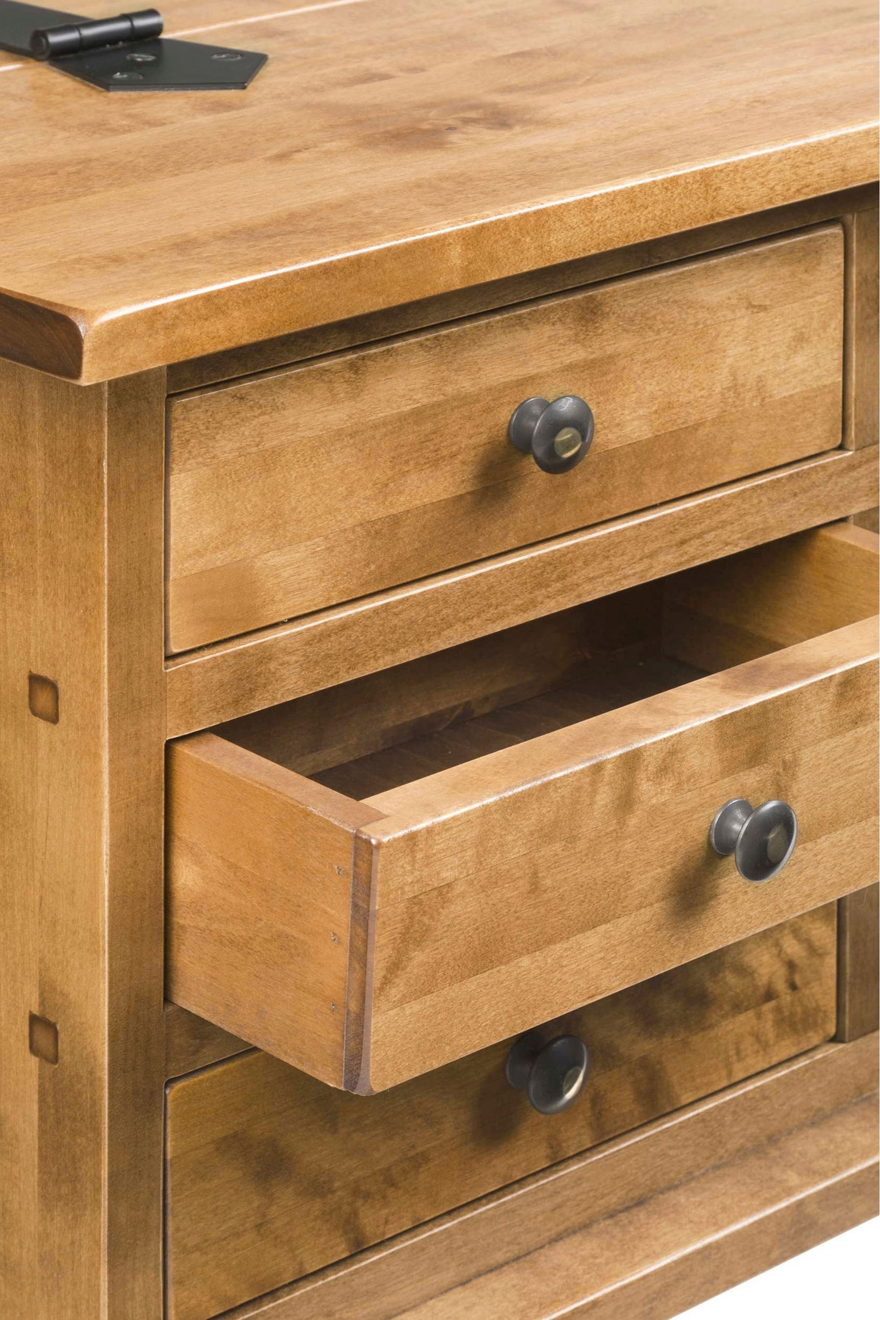 Buy Laura Ashley Honey Gold Garrat 9 Drawer Coffee Table from the Next