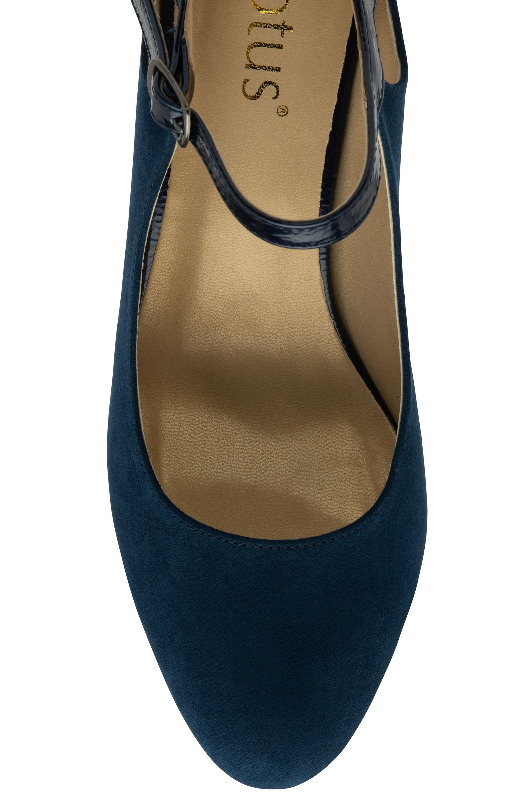 Buy Lotus Navy Blue MaryJane Shoes from the Next UK online shop