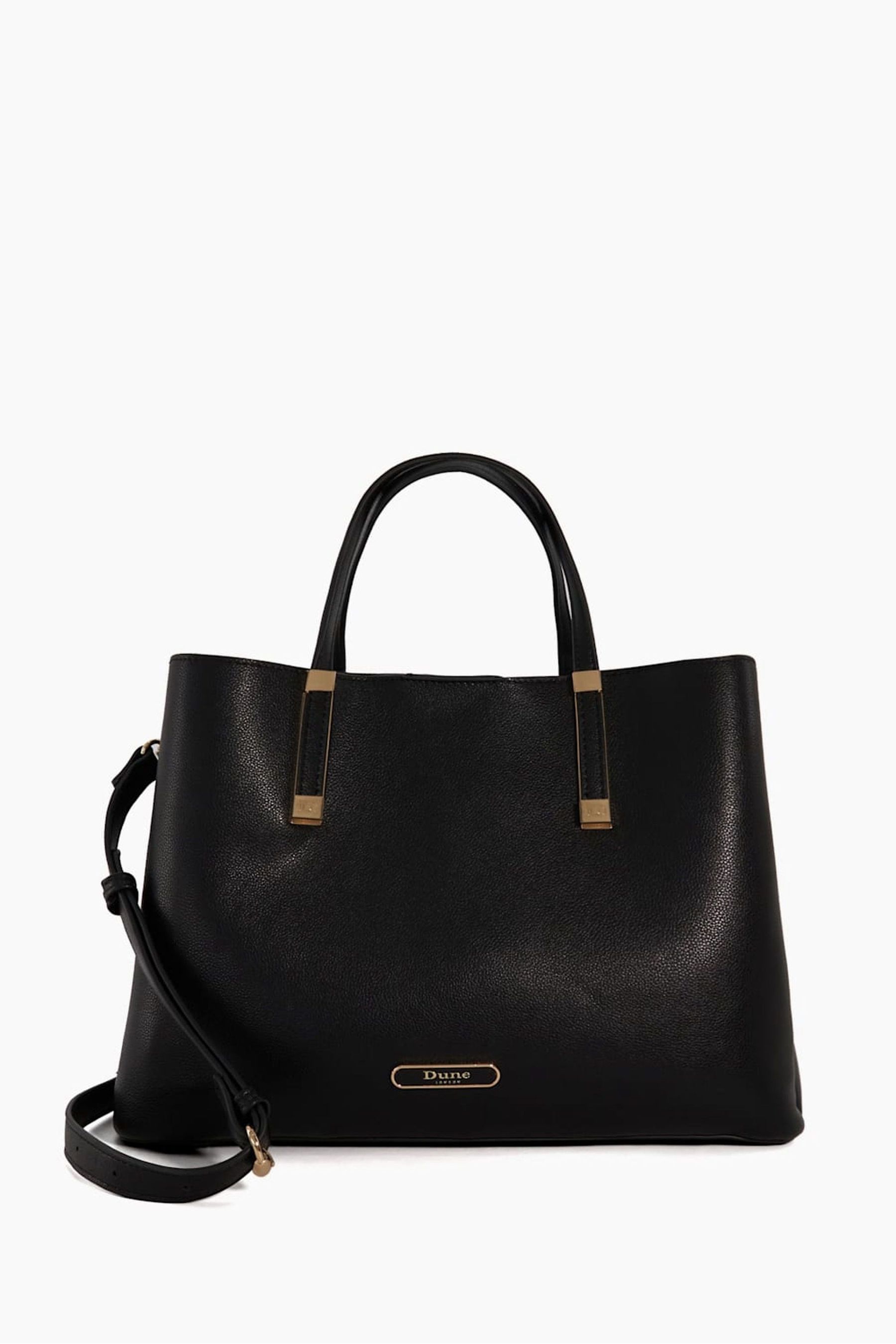 Buy Dune London Black Large Unlined Dorries Tote Bag from the Next UK