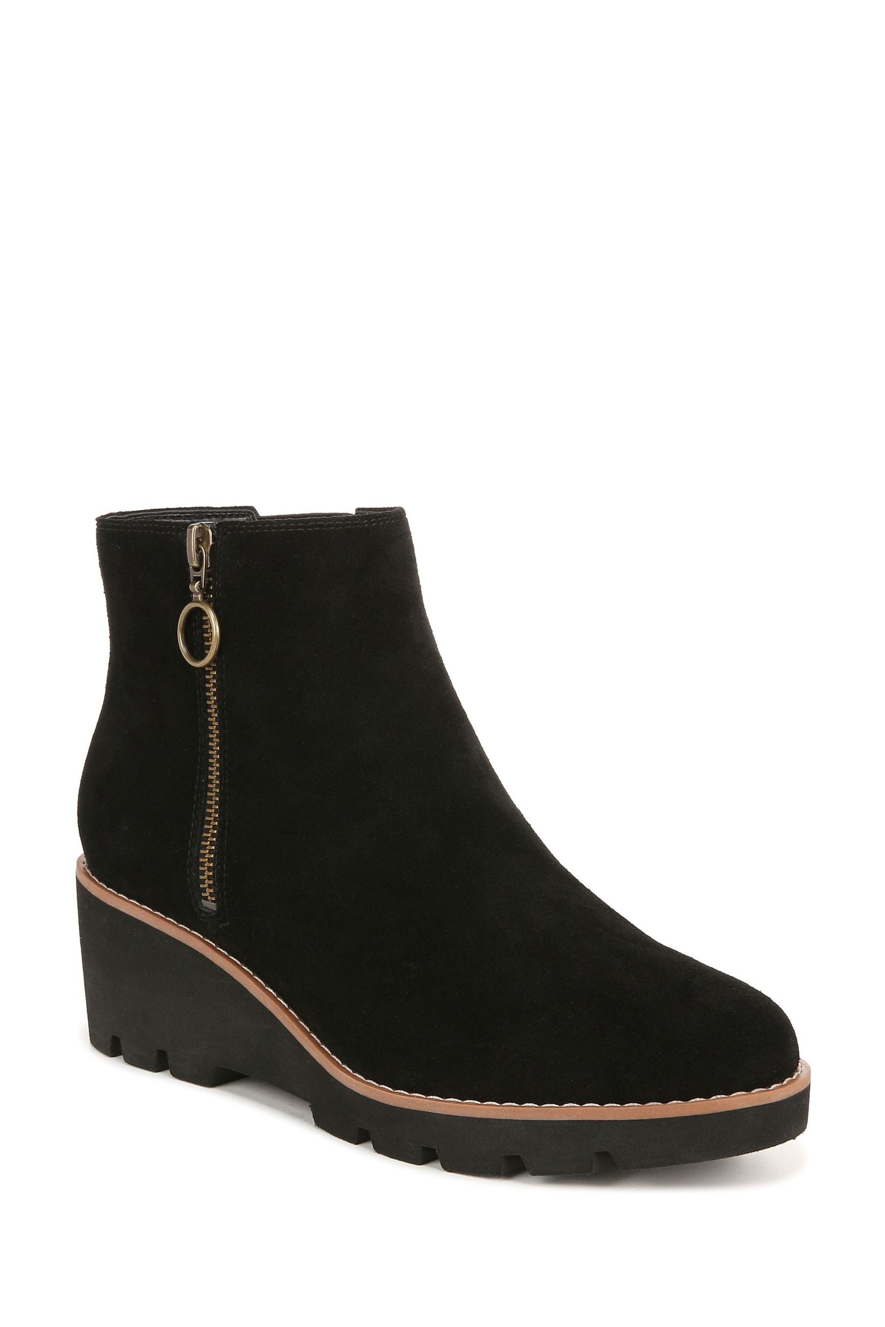 Buy Vionic Hazal Suede Ankle Black Boots from the Next UK online shop
