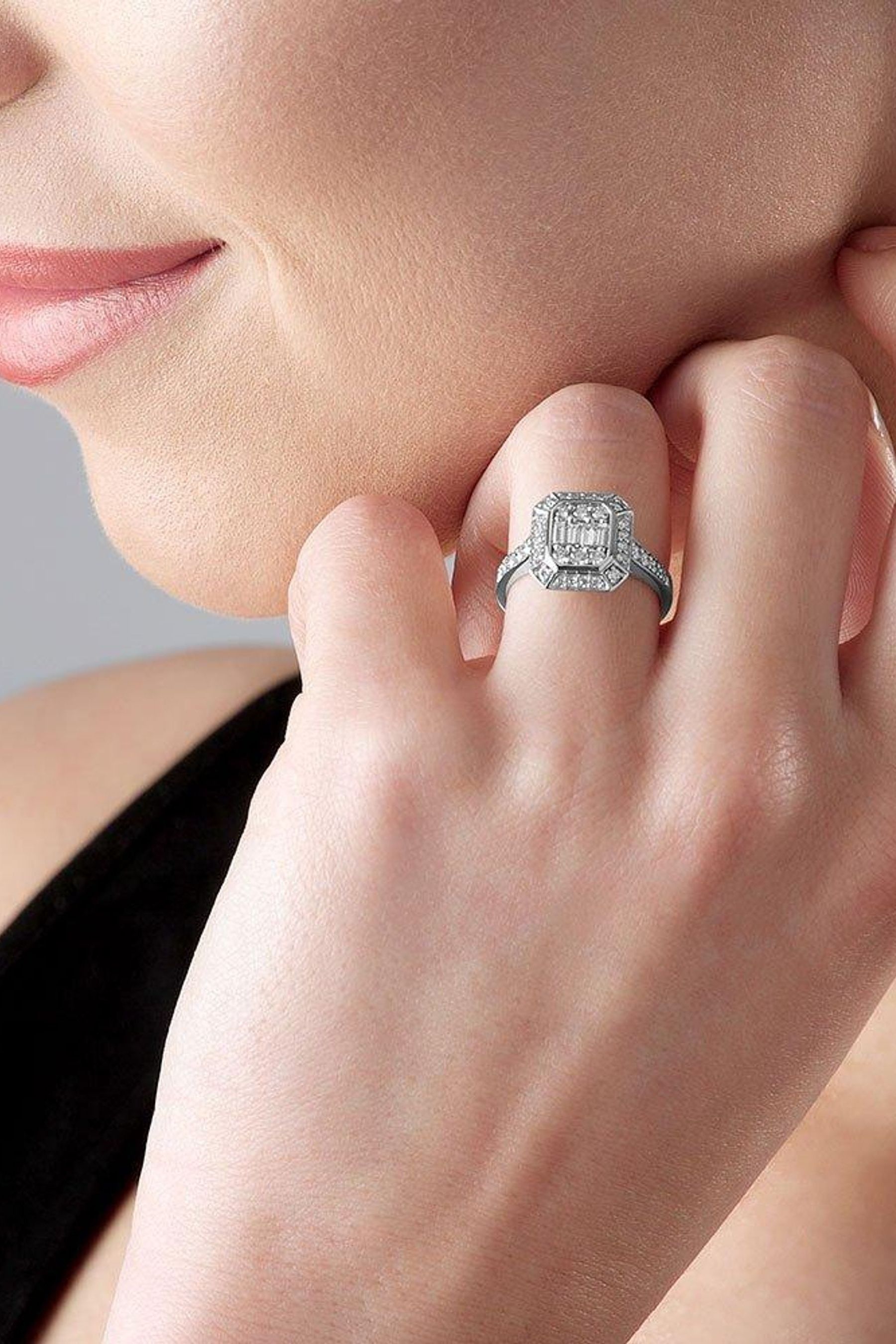 Buy Beaverbrooks 18ct Diamond Ring from the Next UK online shop