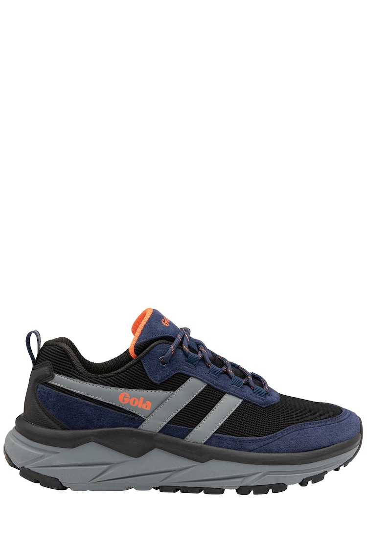 Gola Black Merik ATR Mesh Lace-Up Mens Running Trainers - Image 1 of 1