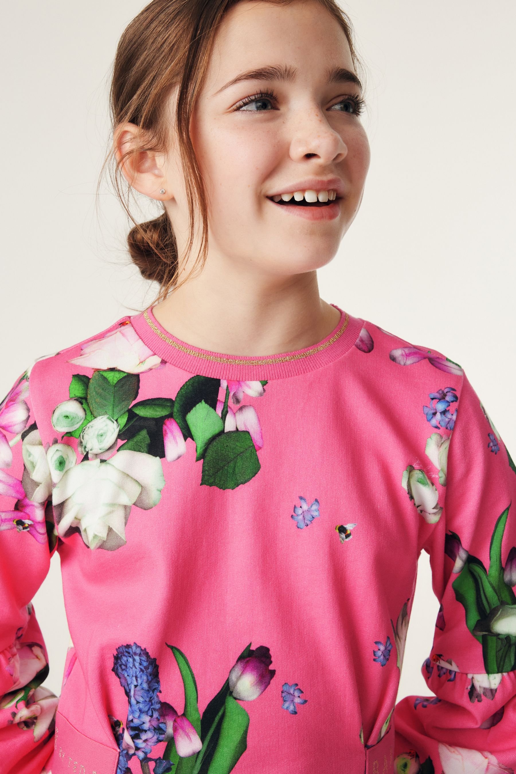 Buy Baker by Ted Baker Floral Sweat Dress from Next Ireland