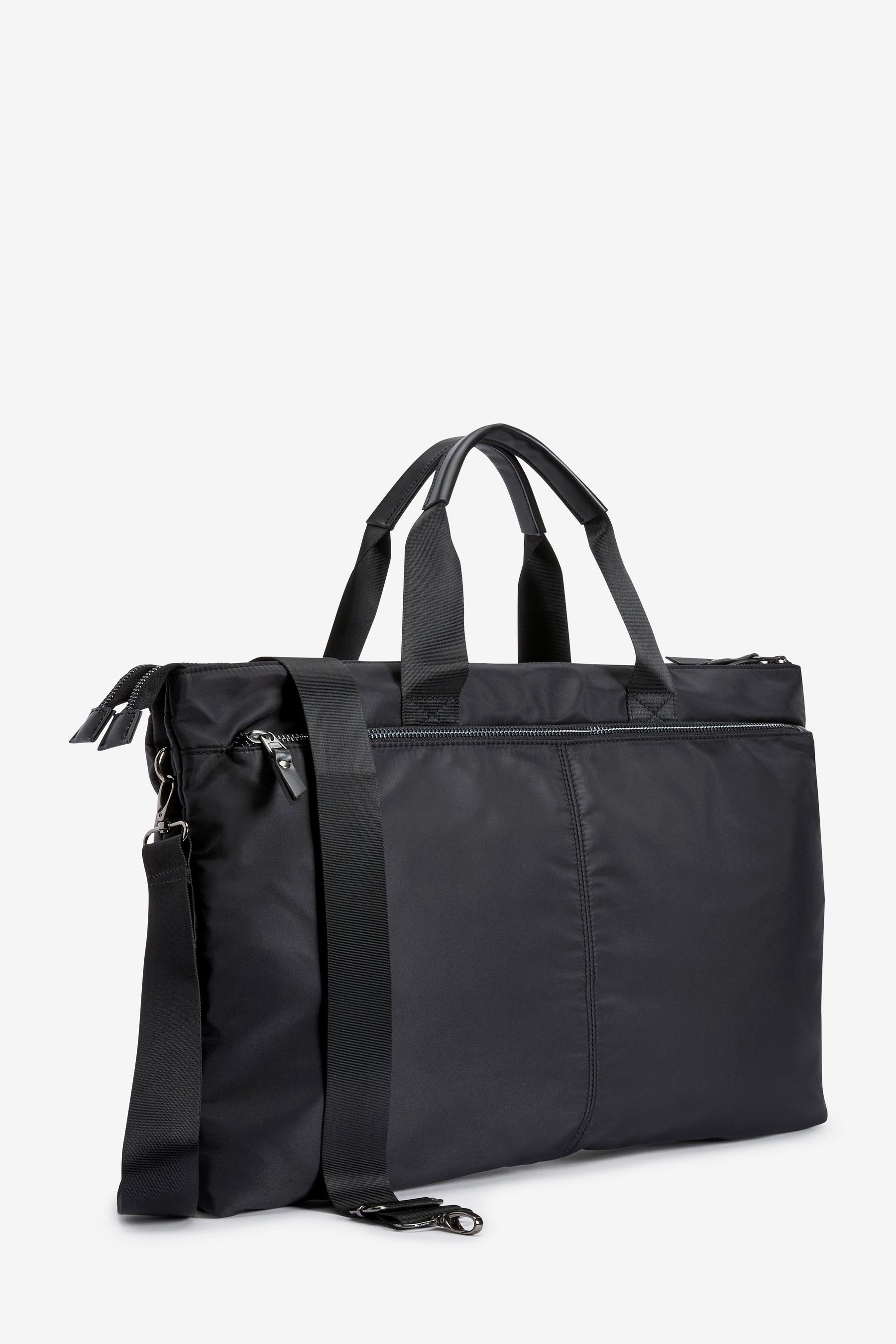 Buy Black Laptop Tote Handbag from the Next UK online shop