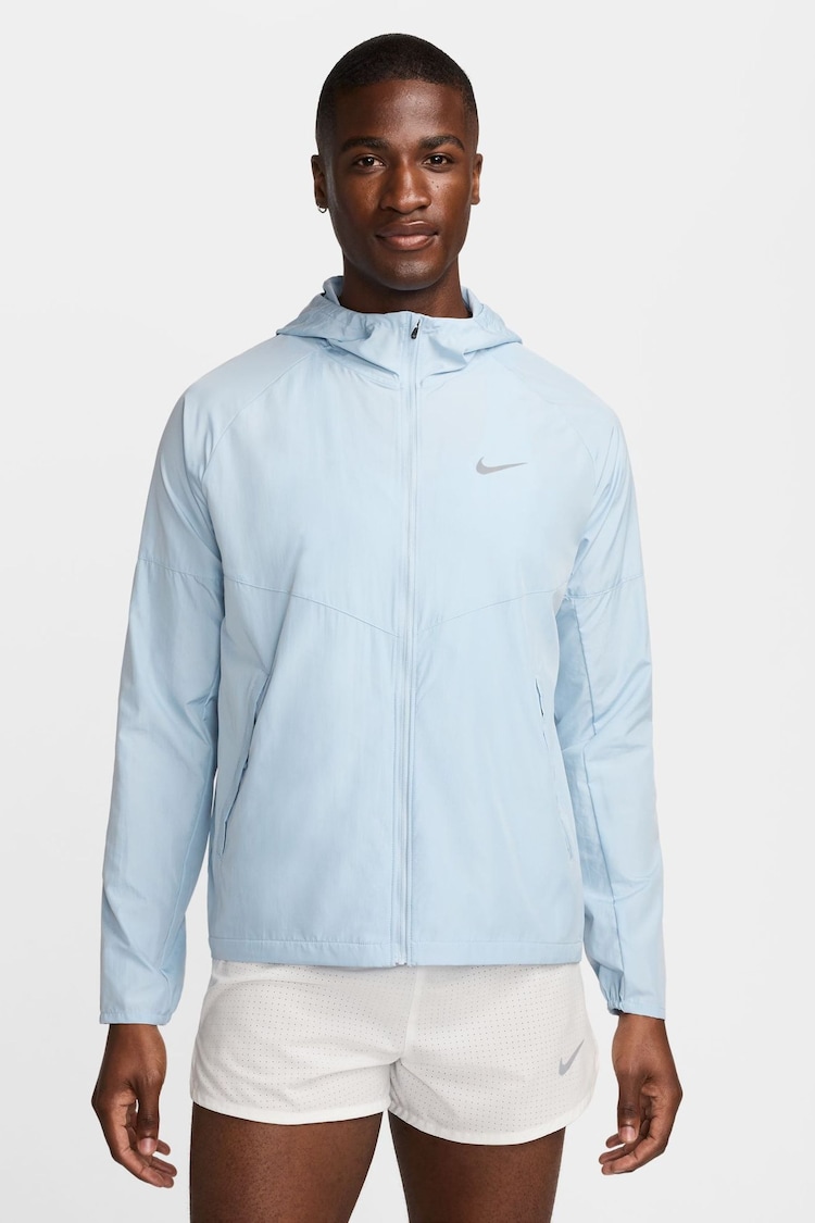 Nike Blue Repel Miler Running Jacket - Image 1 of 1