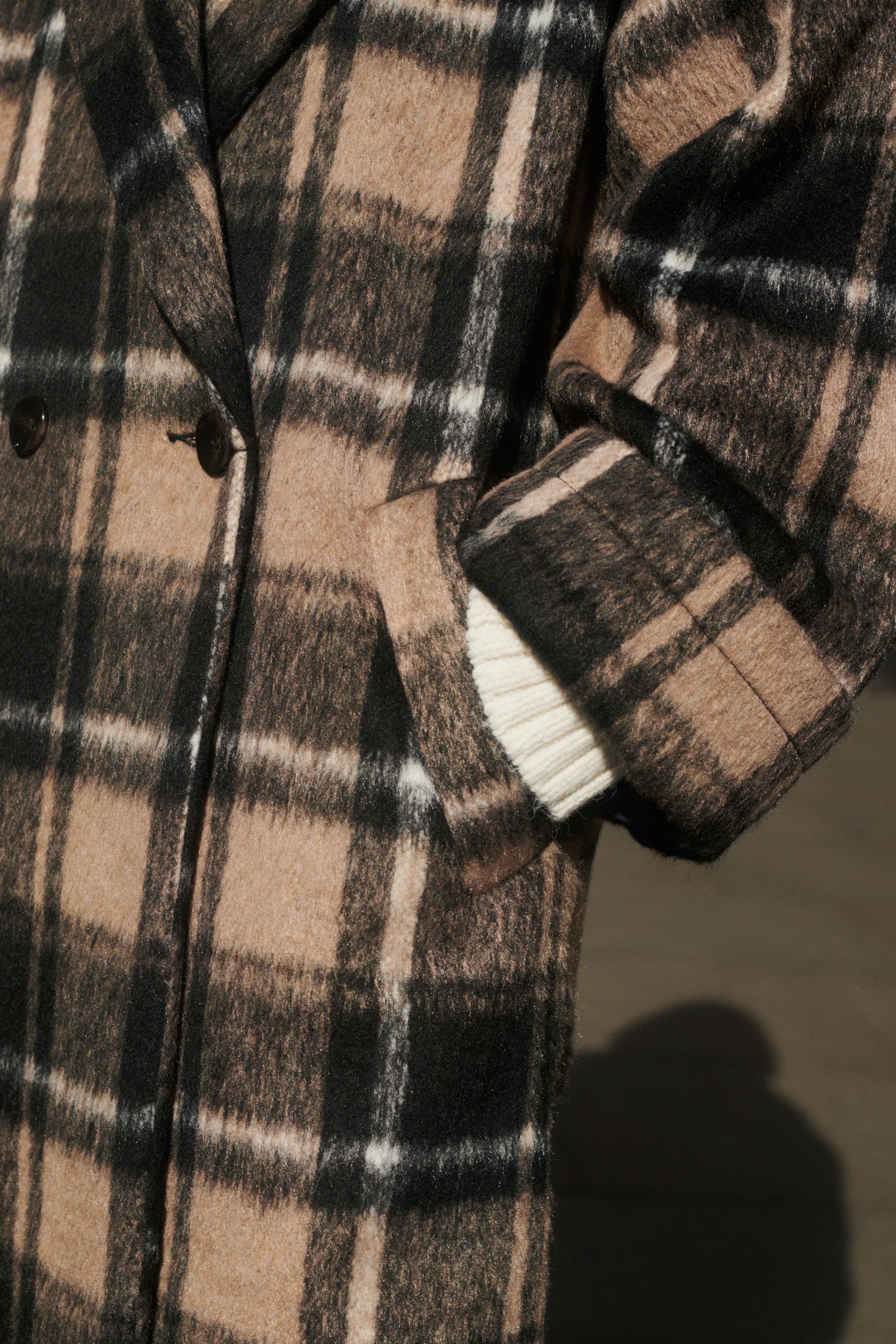 Buy Longline Check Coat from Next USA